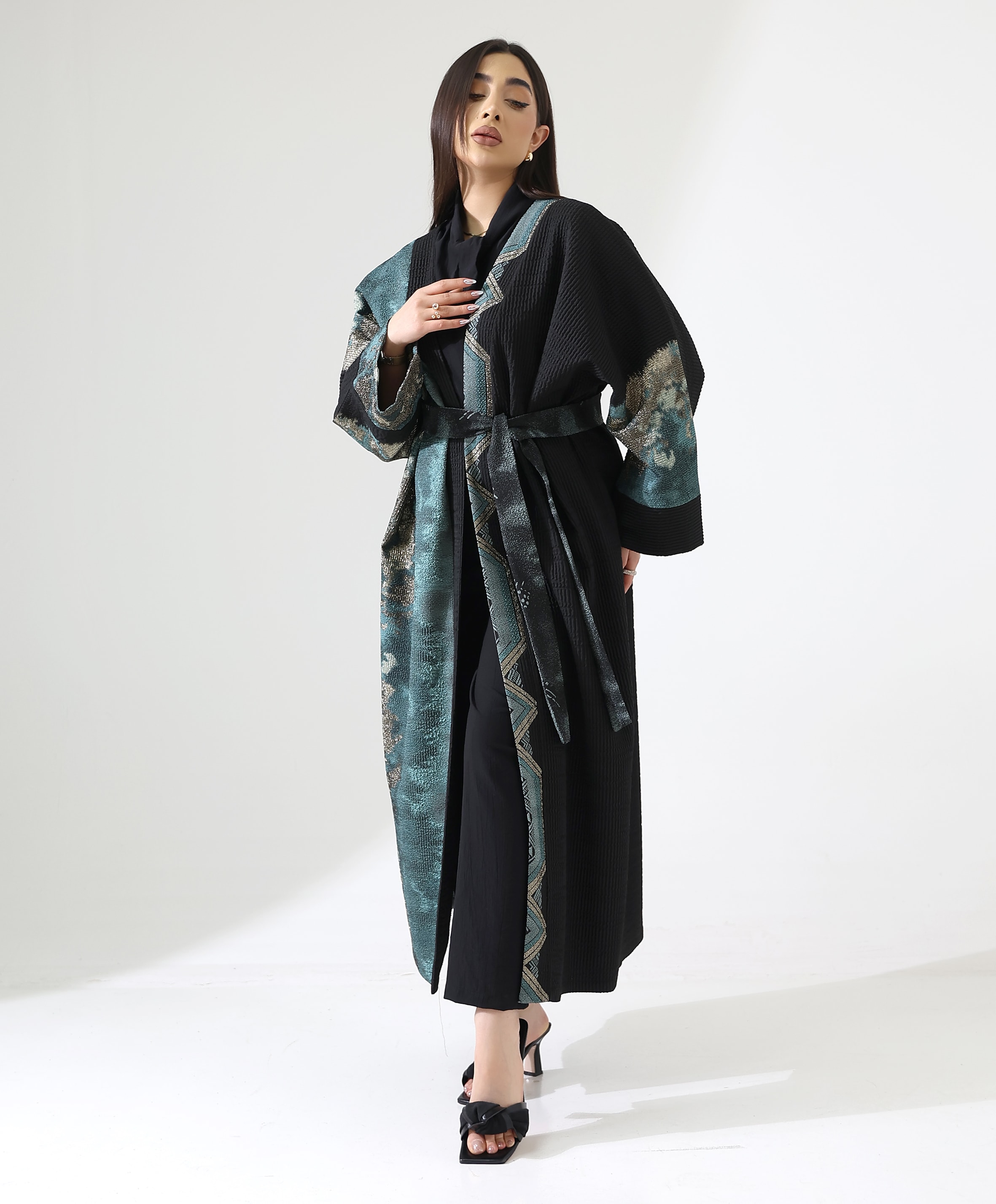 Gökyüzü Abaya - Toptan