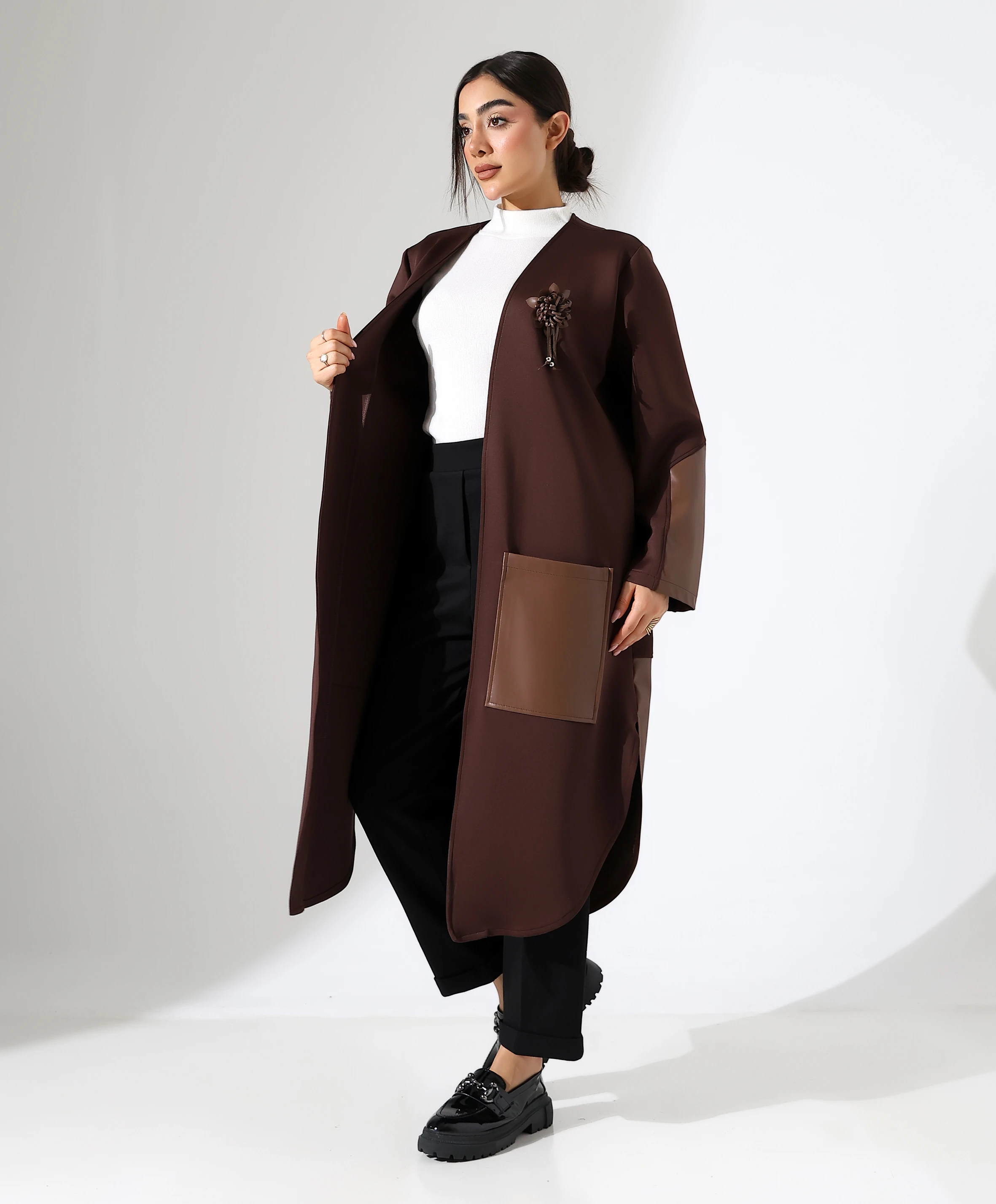 İntizar Deri Hırka - Toptan