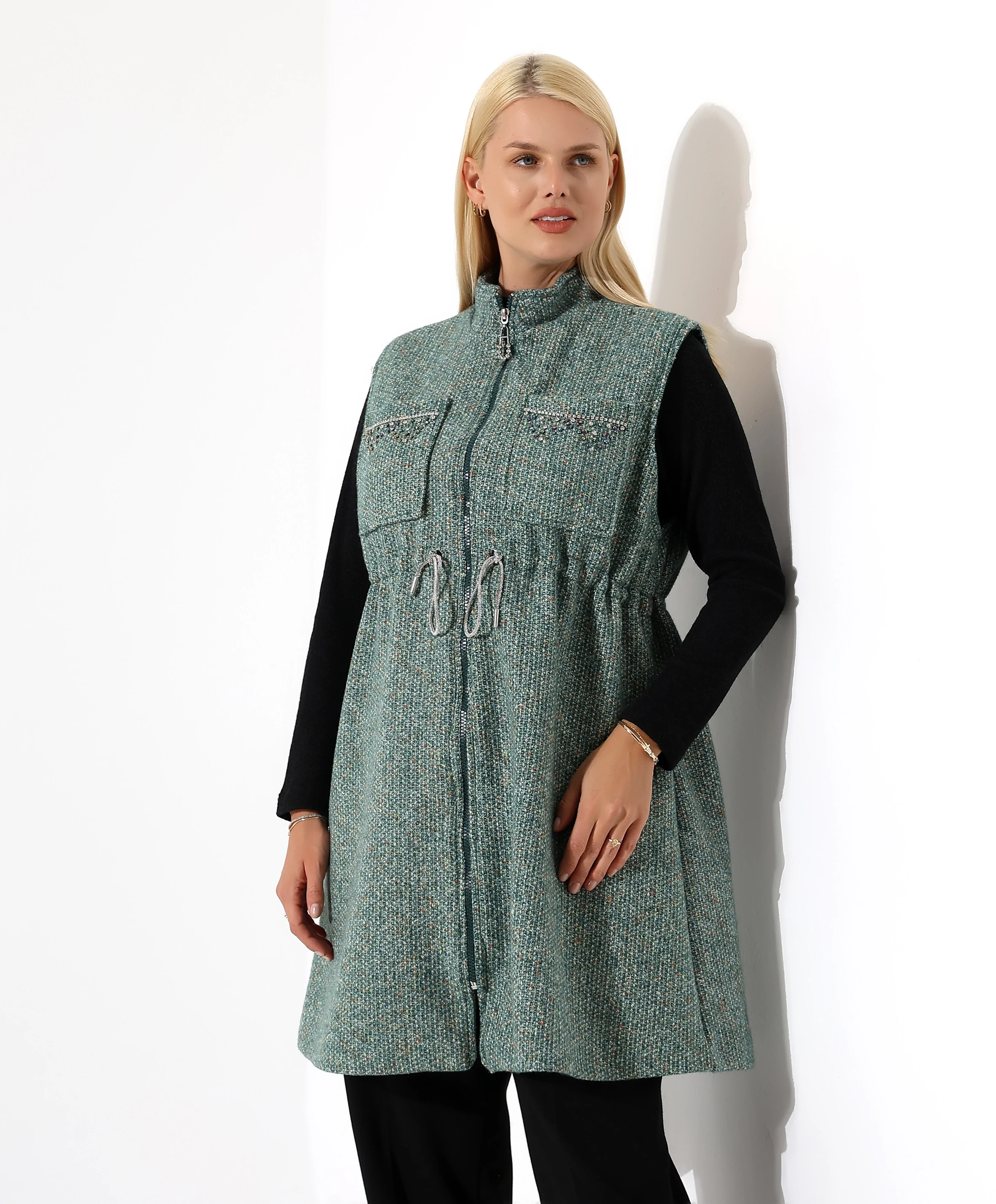 Salkım Yelek - Toptan