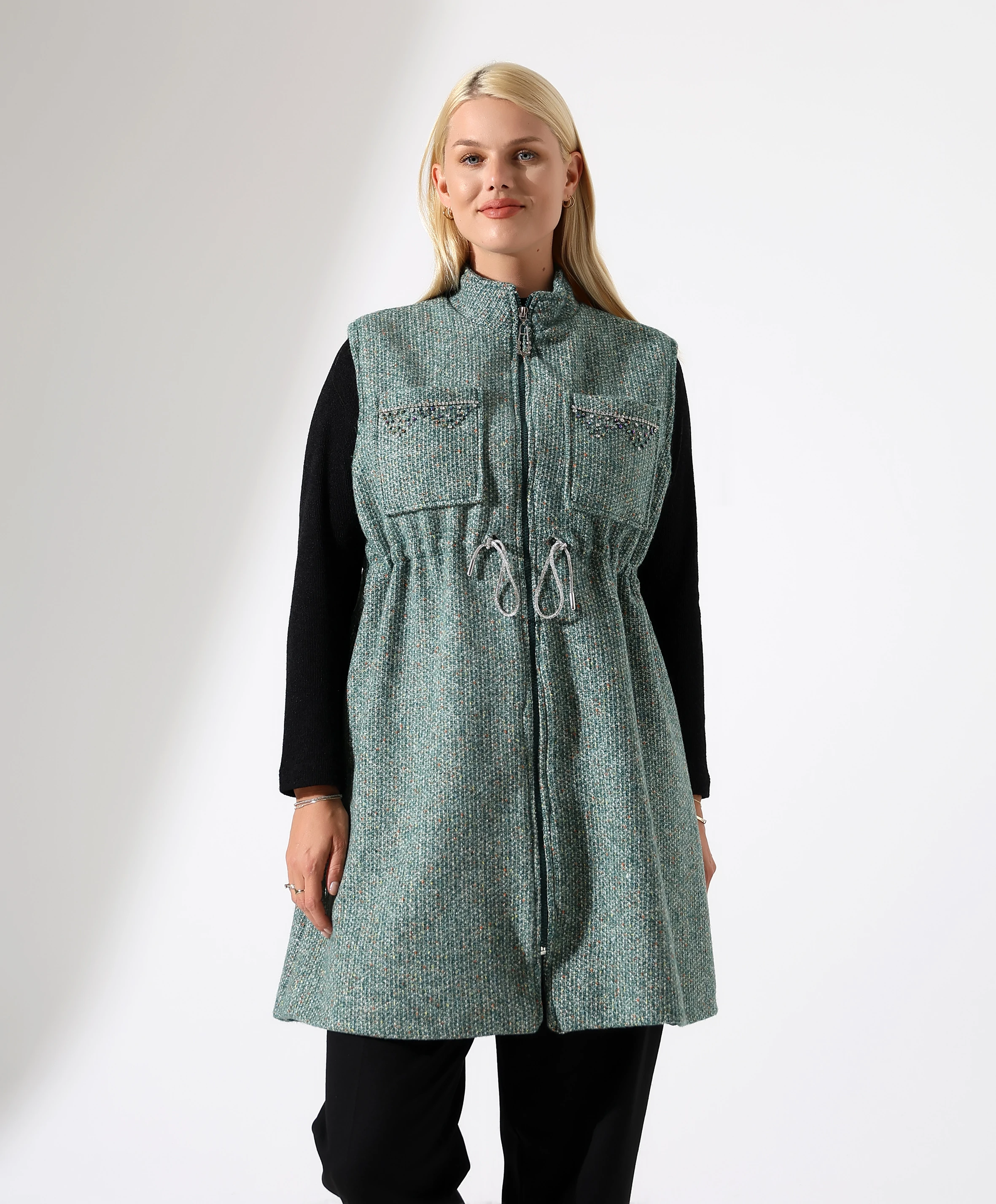 Salkım Yelek - Toptan