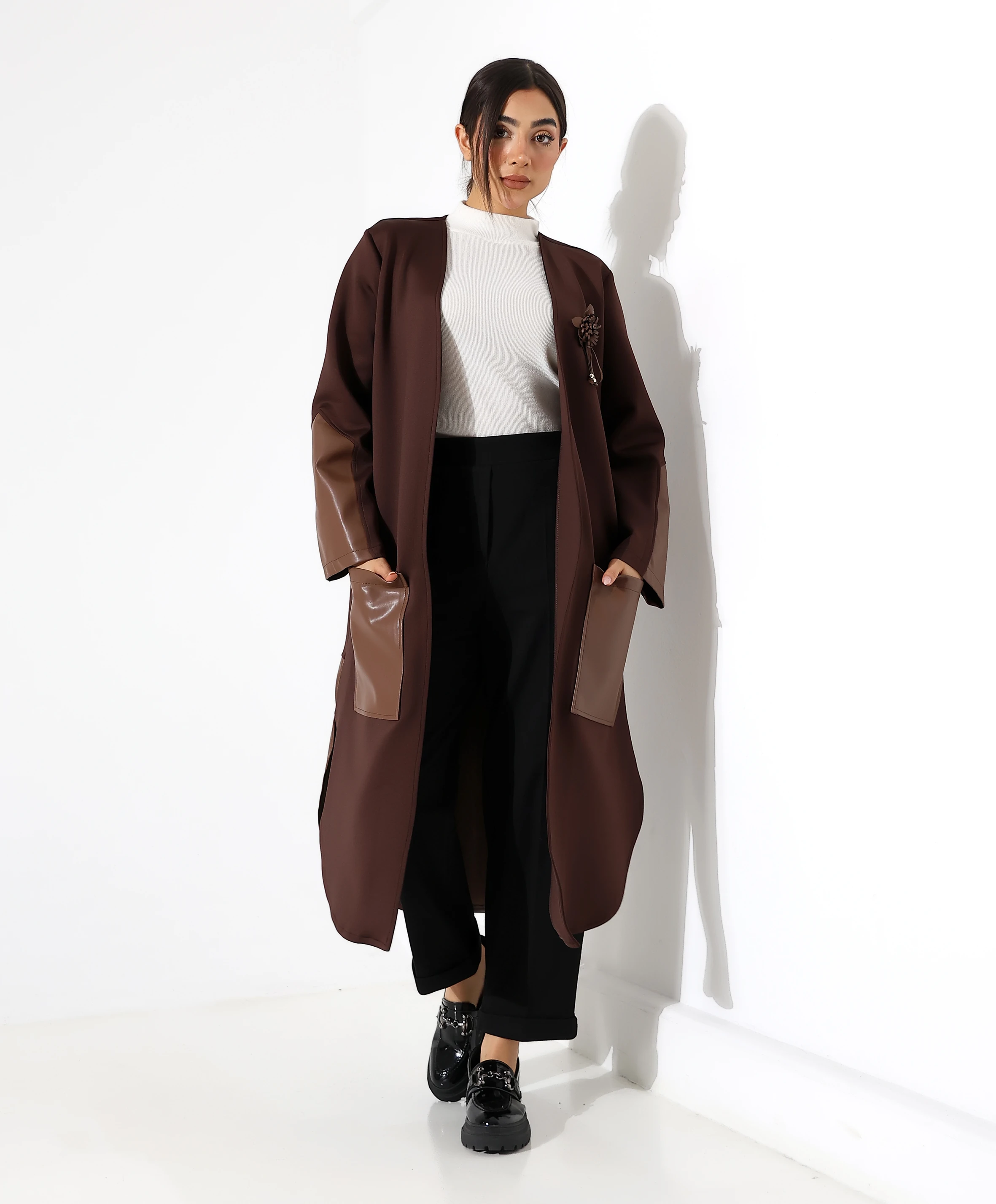 İntizar Deri Hırka - Toptan