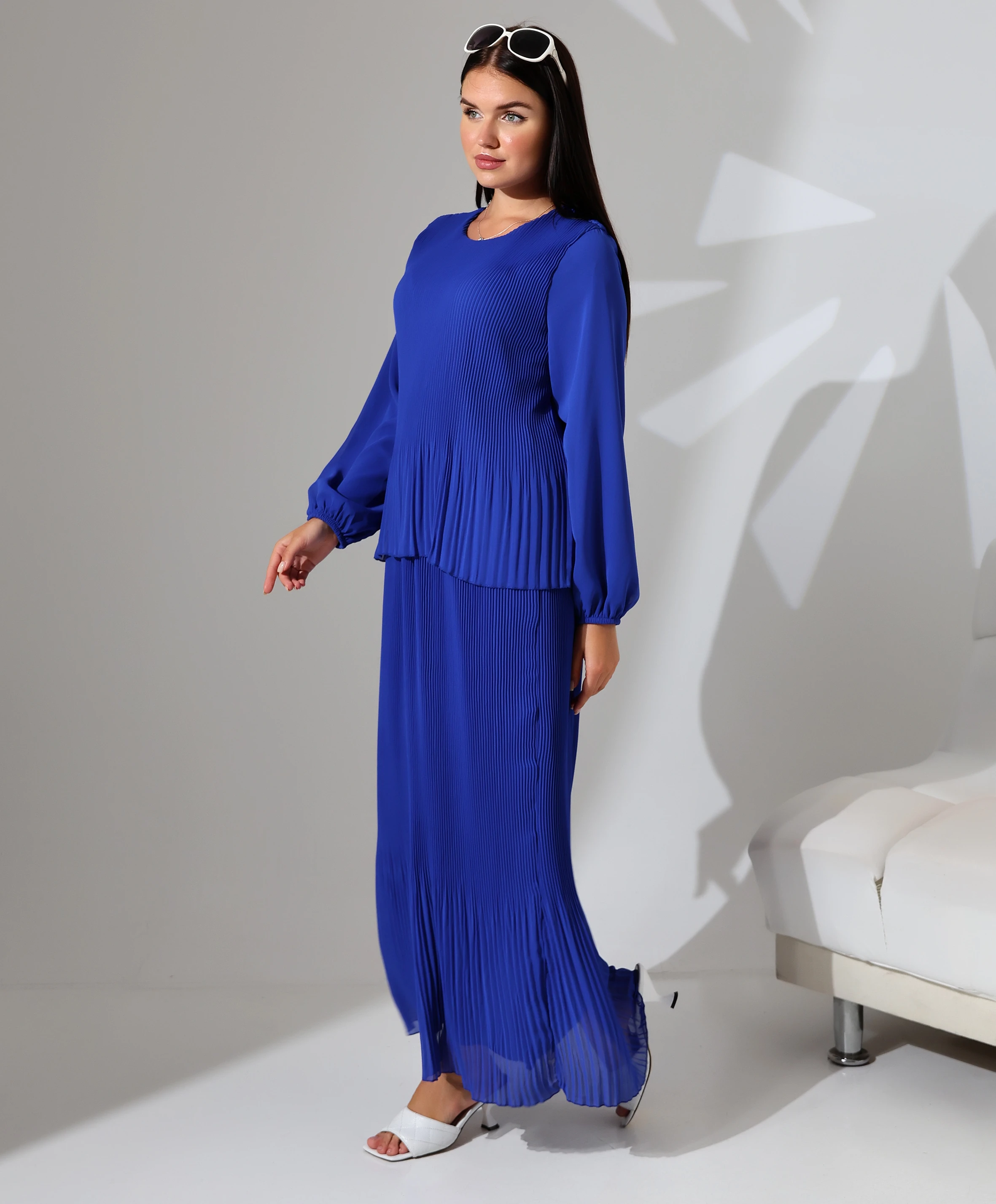 Ahenk Pilise Tesettür Elbise