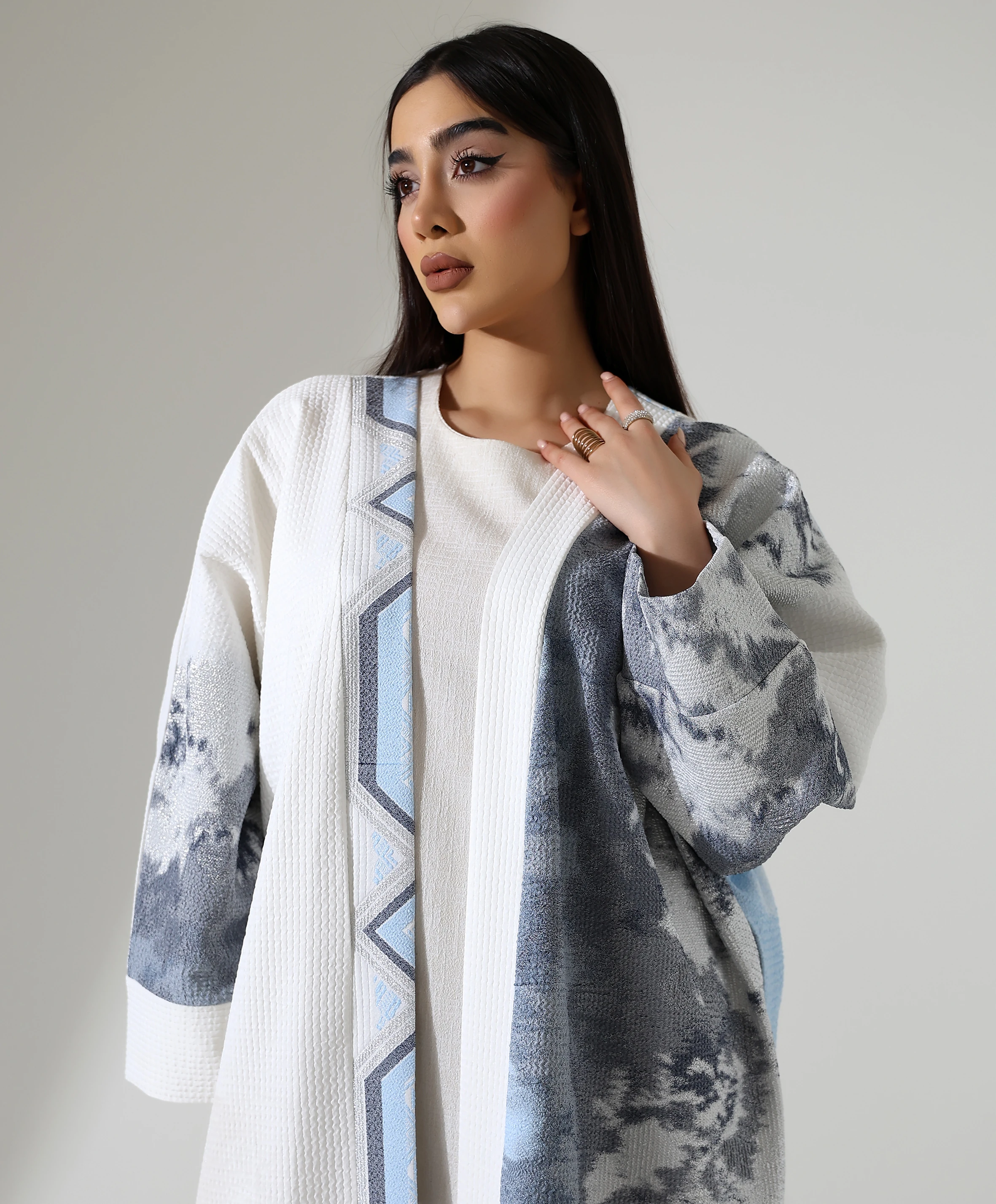 Gökyüzü Abaya - Toptan