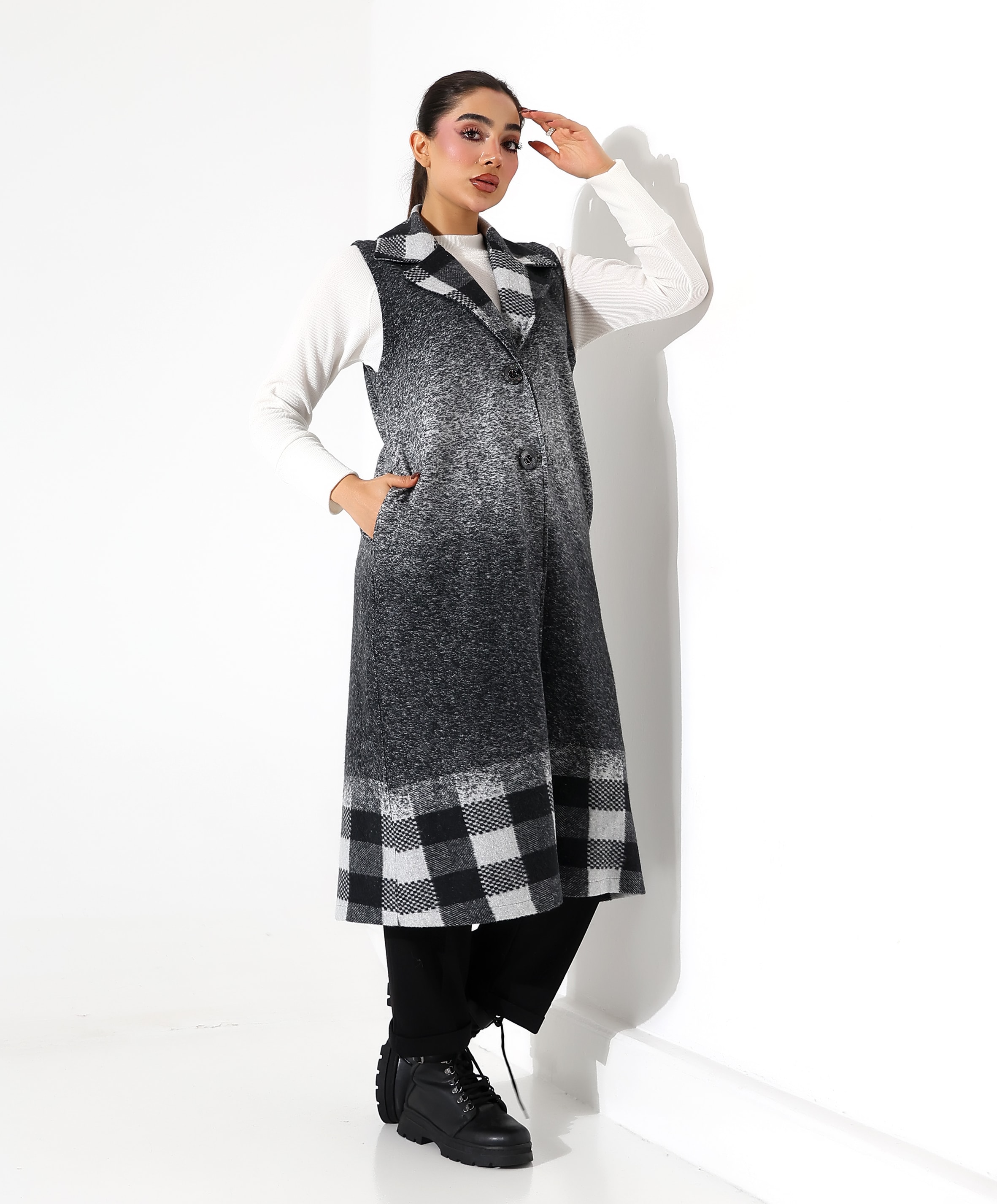 Kar Yağdı Yelek - Toptan