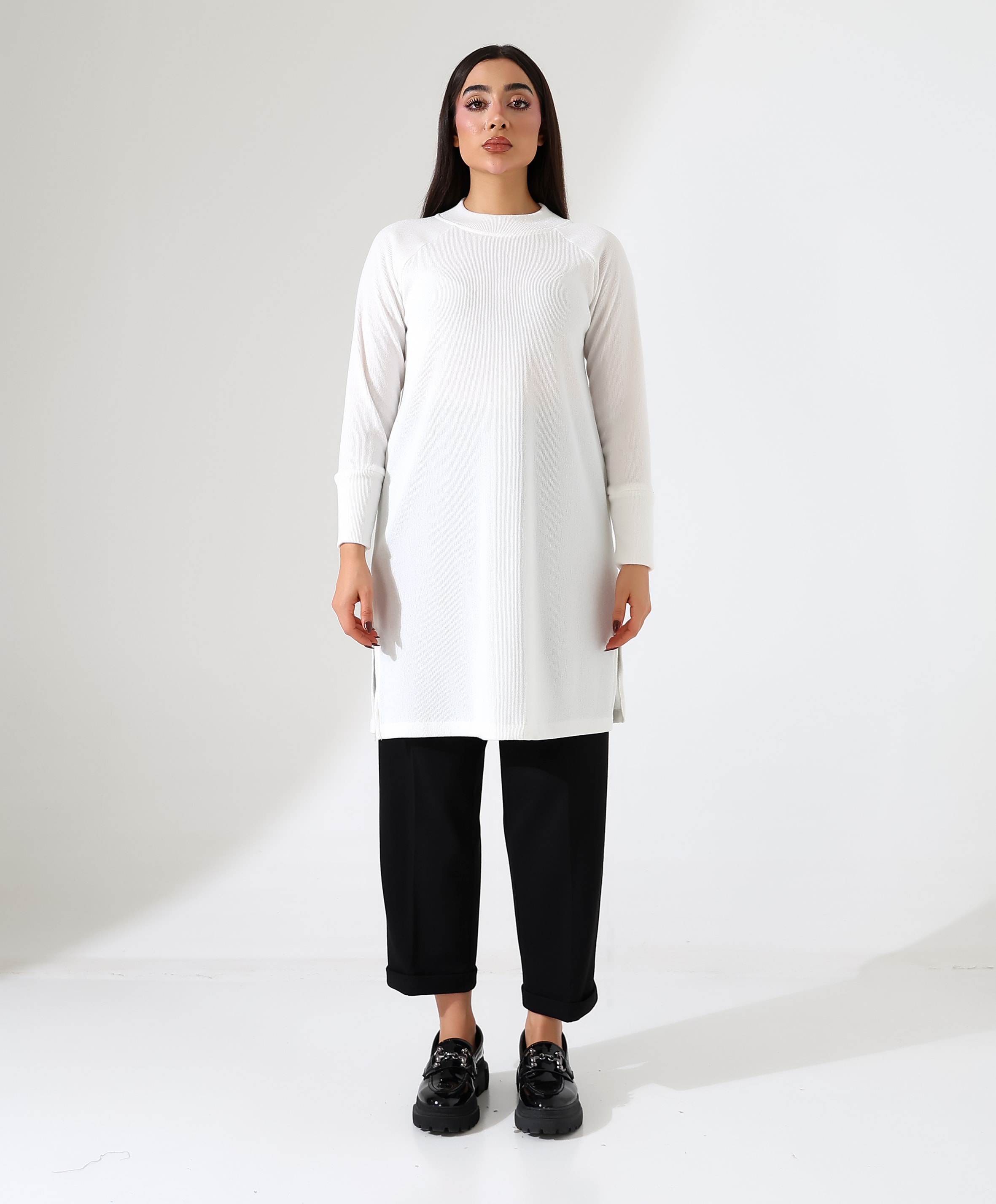 Selanik Tunik - Toptan - Beyaz