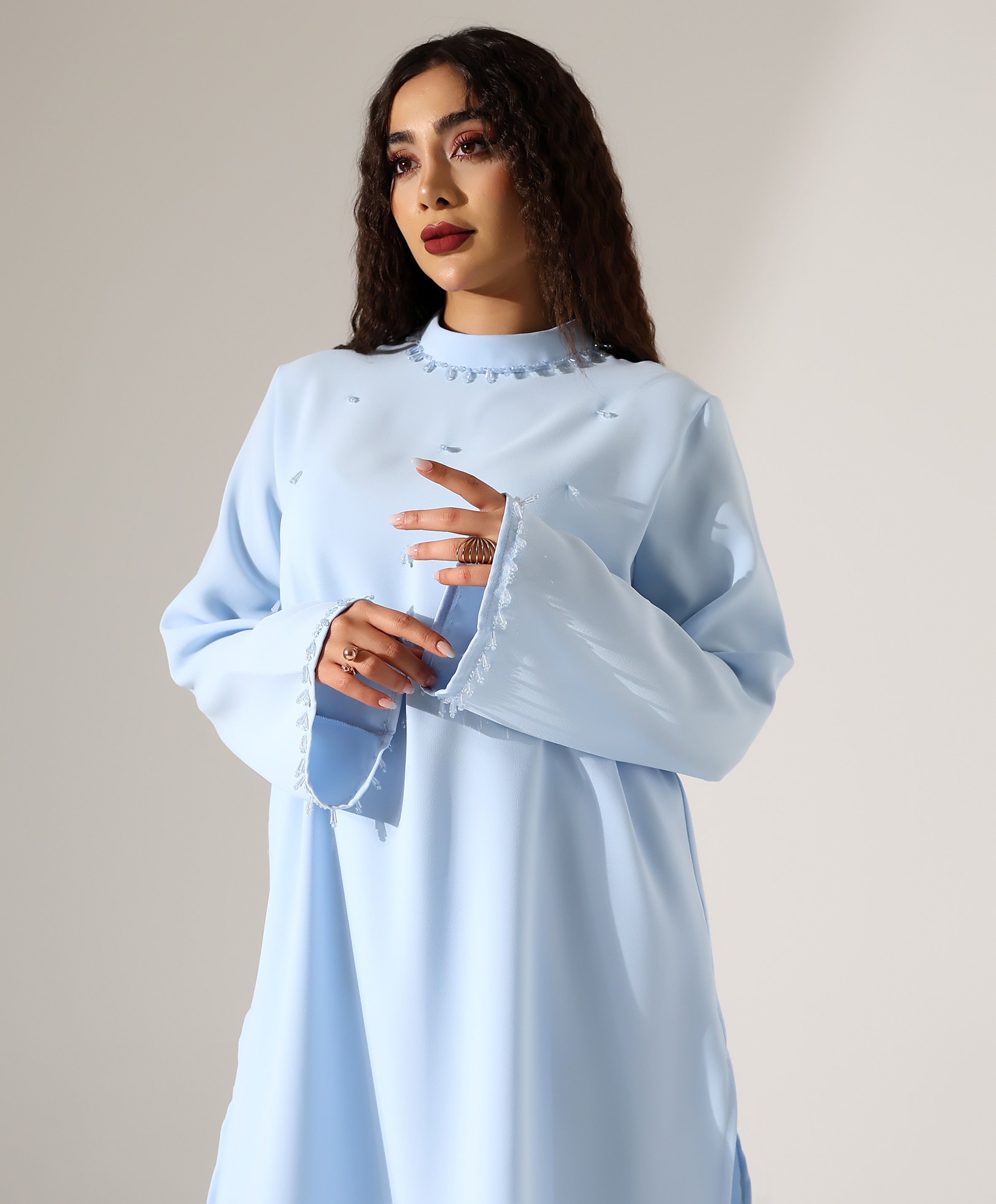 Krep Davet Tunik Takım - Toptan