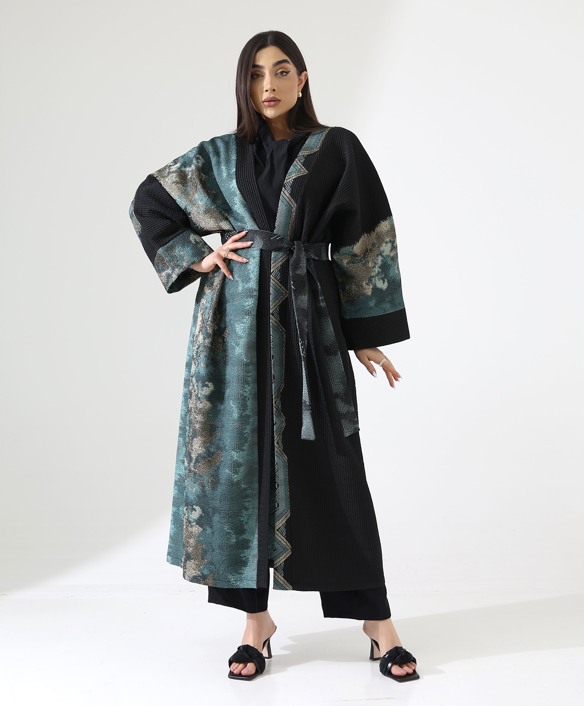 Gökyüzü Abaya - Toptan