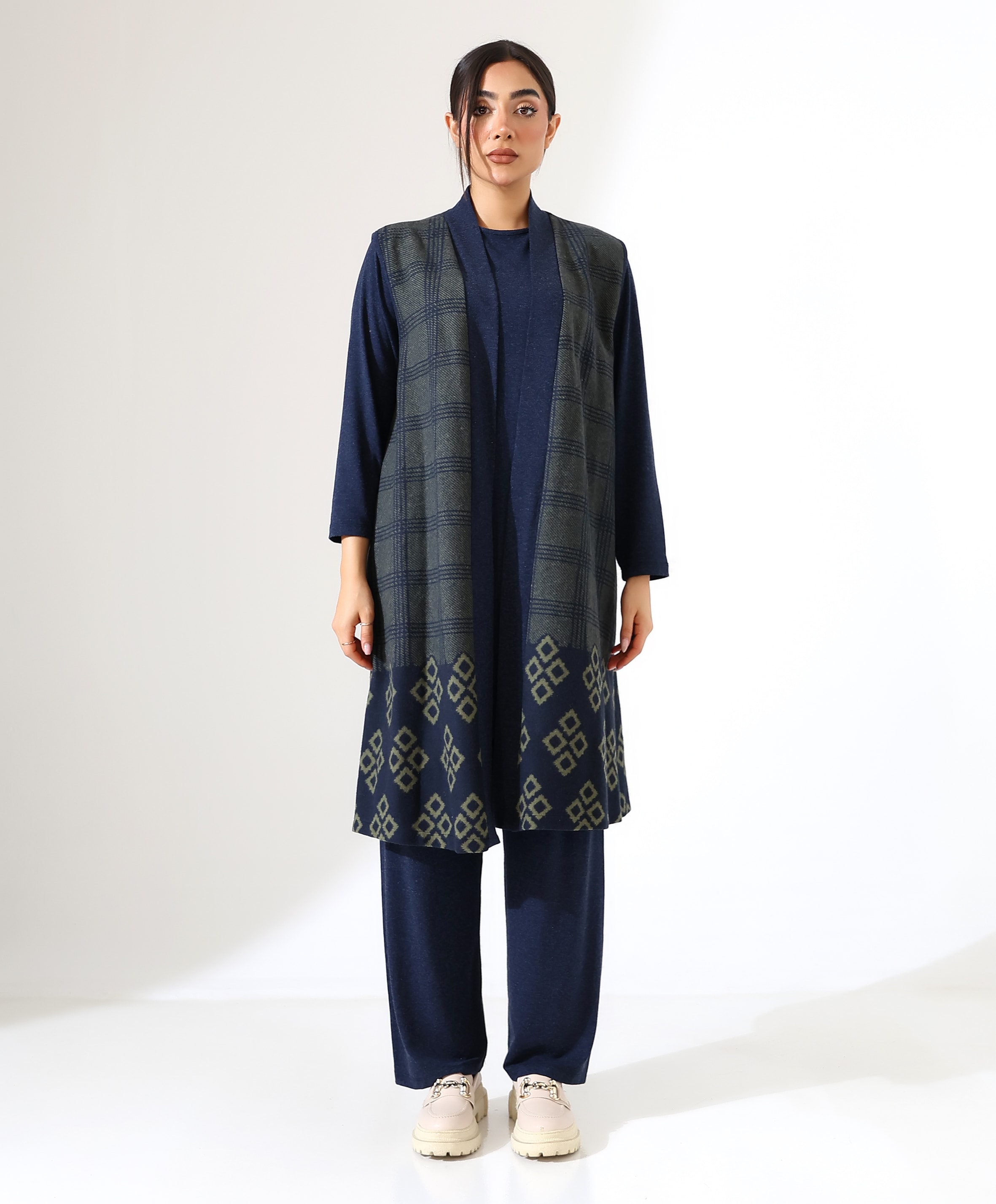 Square Yelek Takım - Toptan - Haki