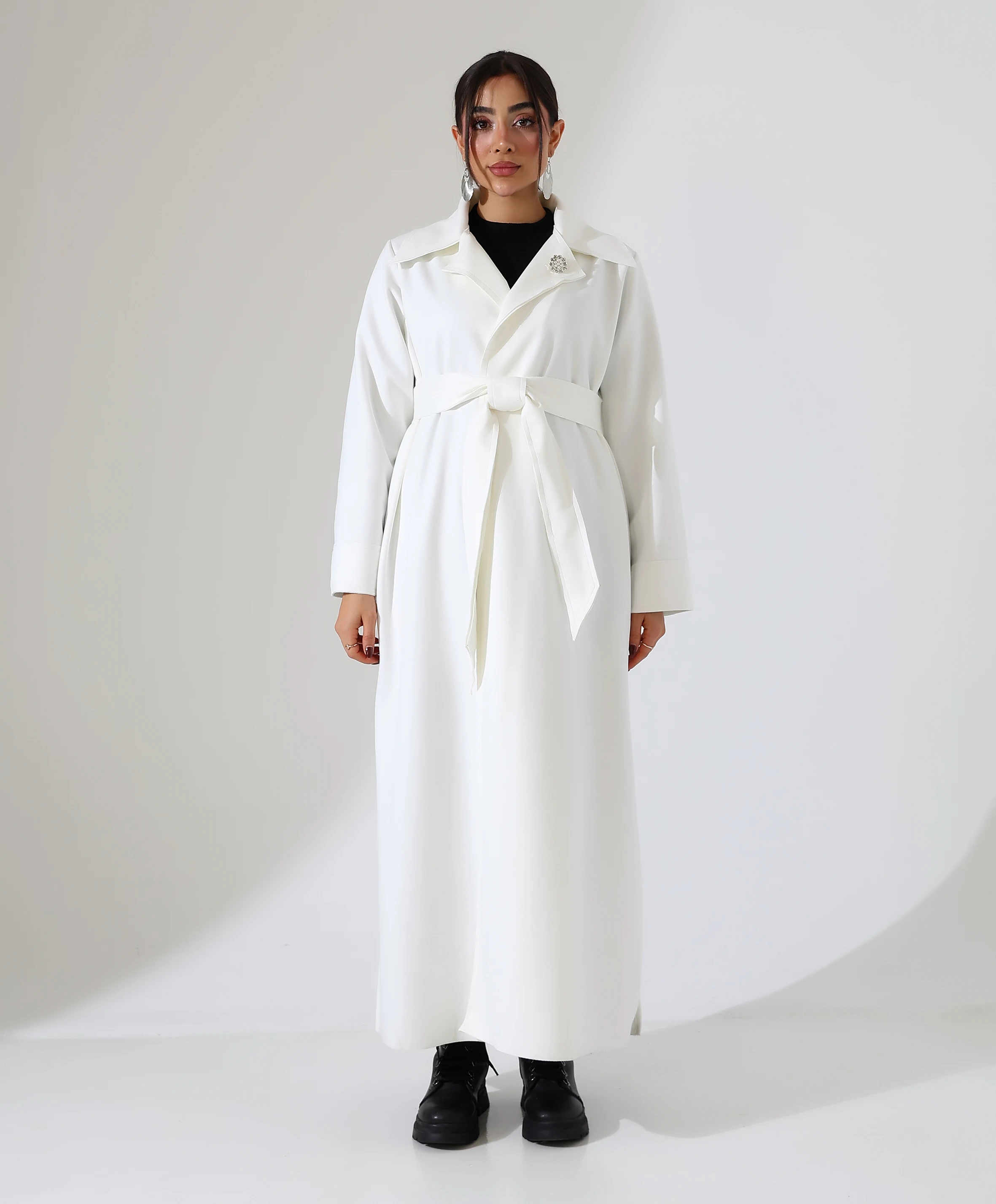 Scuba İnci Hırka - Toptan - Beyaz