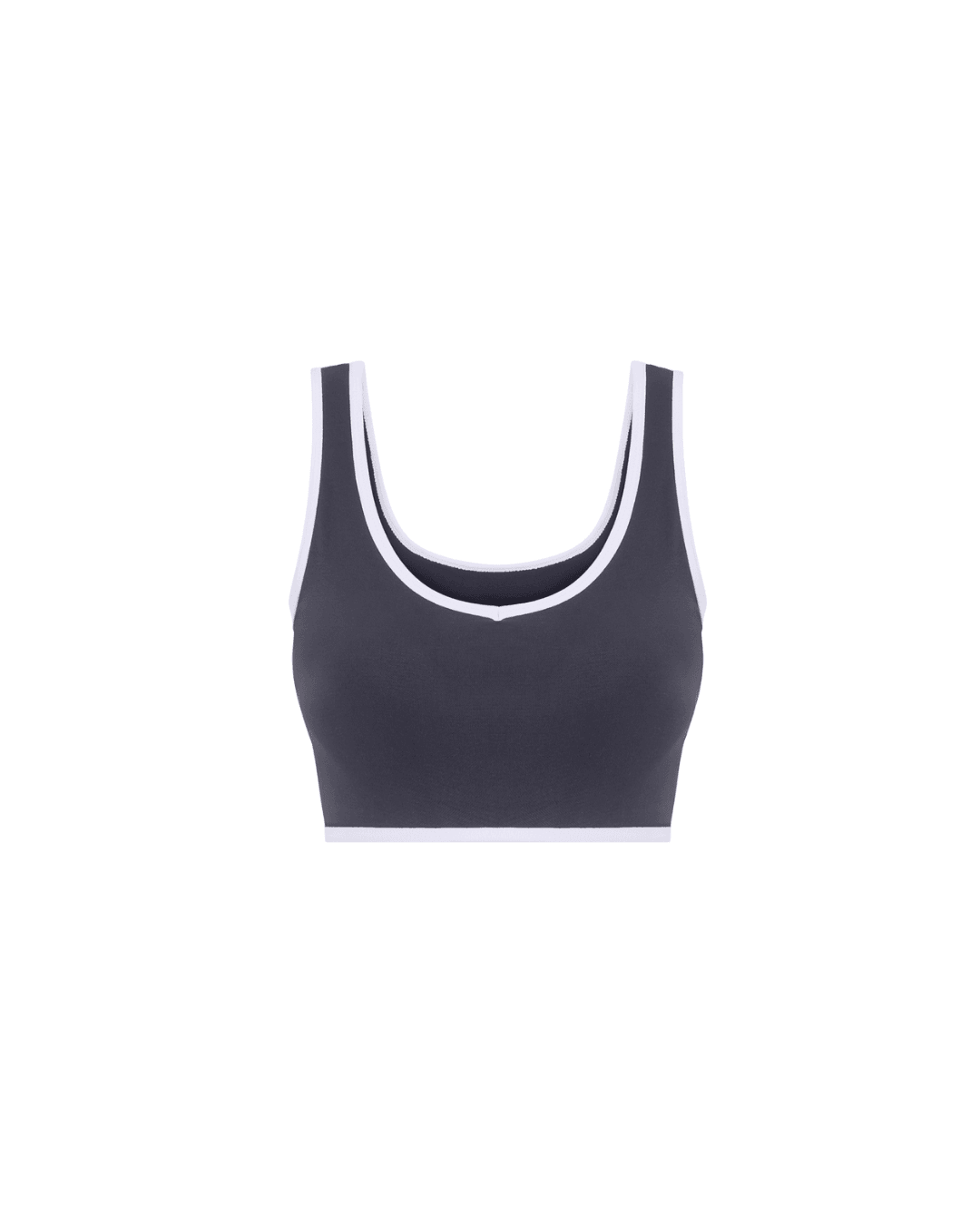 Füme Şeritli Bra 