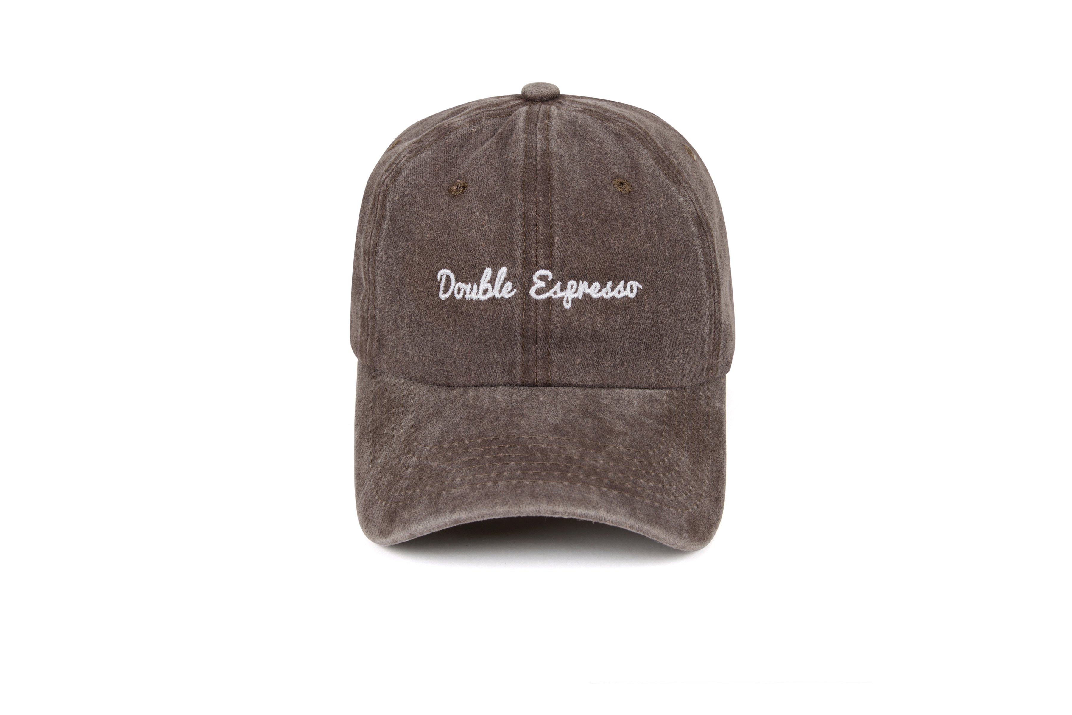  "Double Espresso" Yazılı Unisex Şapka