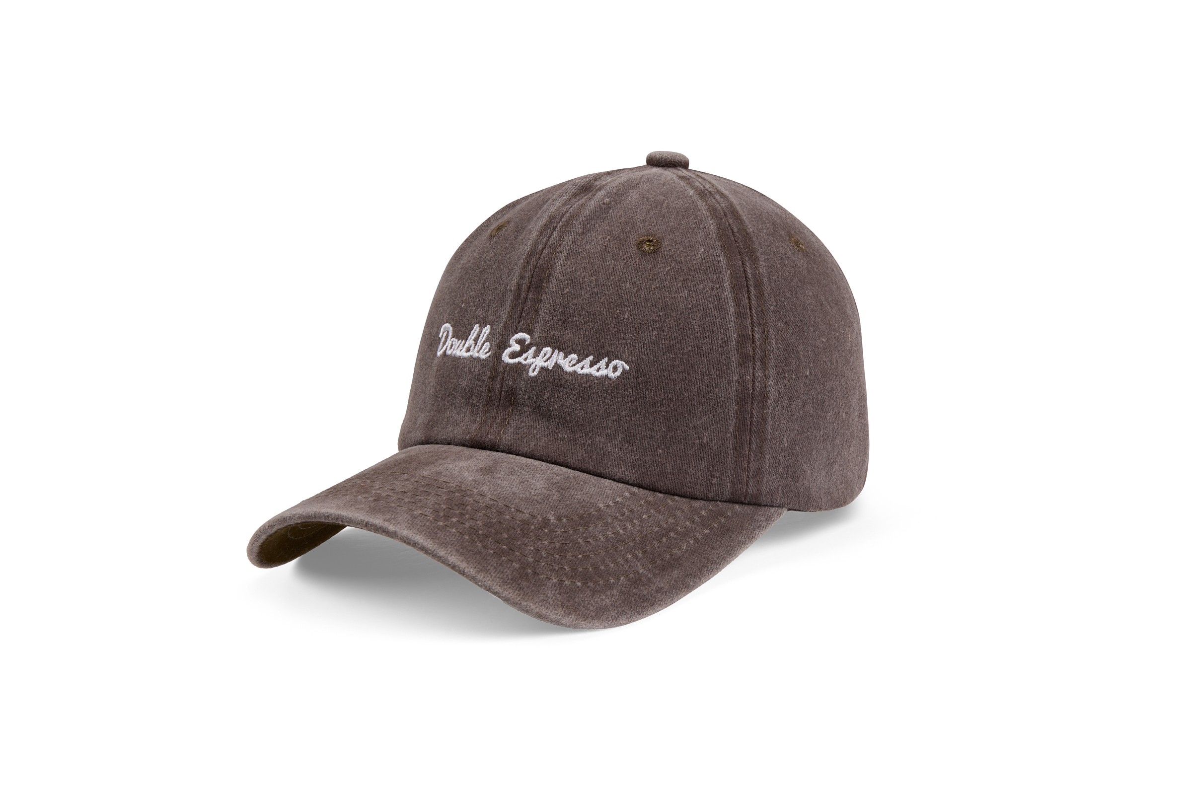 "Double Espresso" Yazılı Unisex Şapka