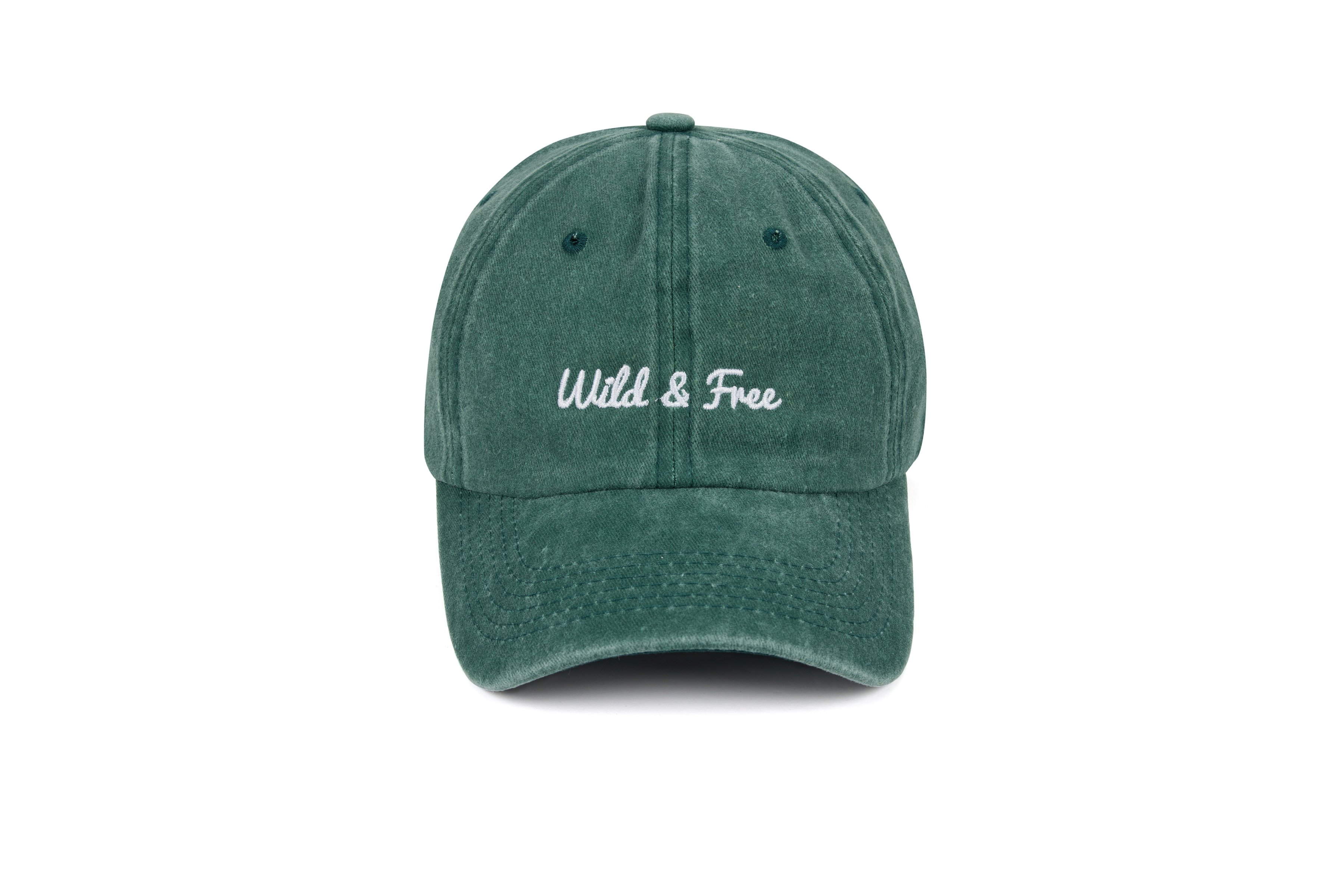 "Wild & Free" Yazılı Unisex Şapka 