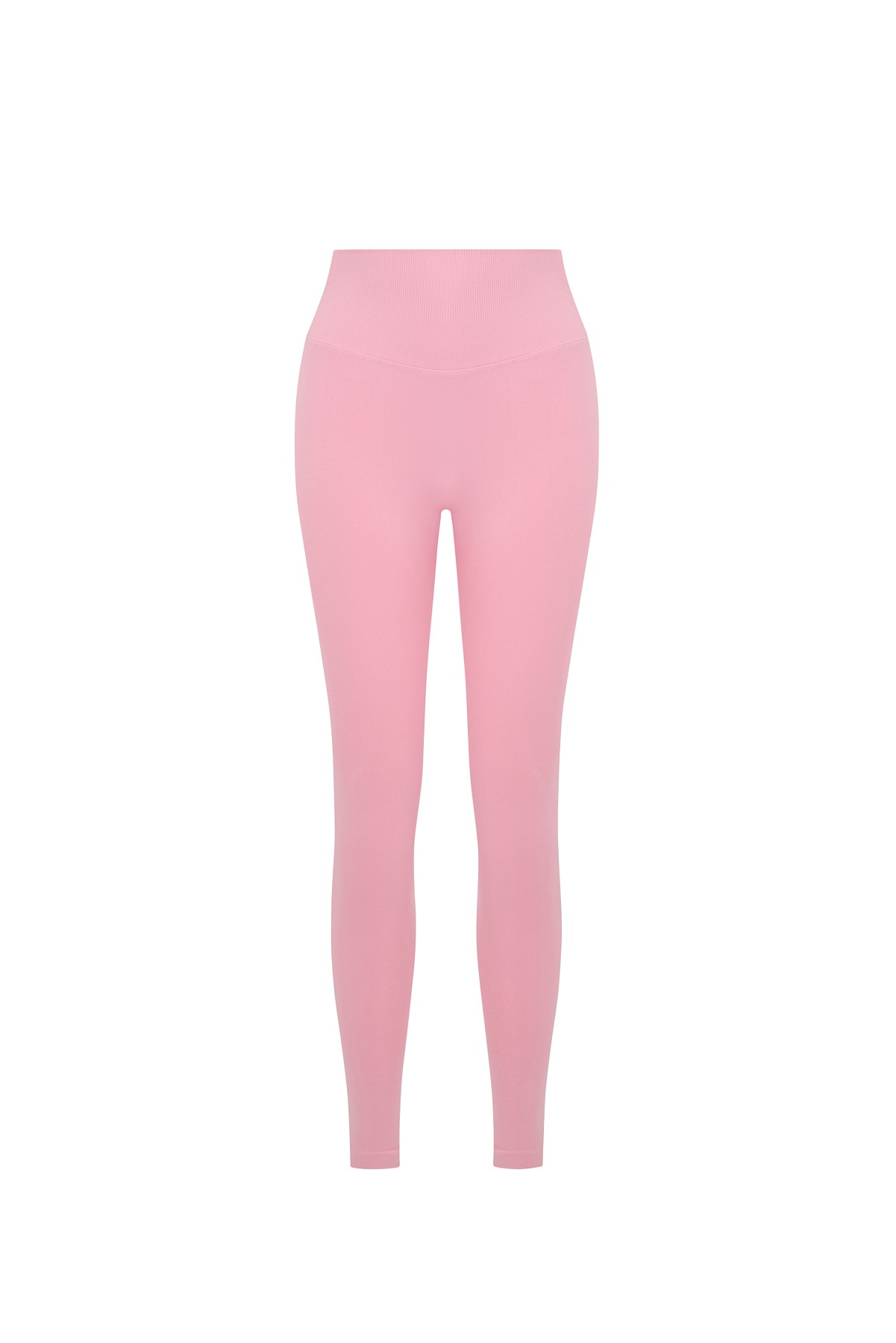 Peony Pink Toparlayıcı Dikişsiz Push Up Tayt