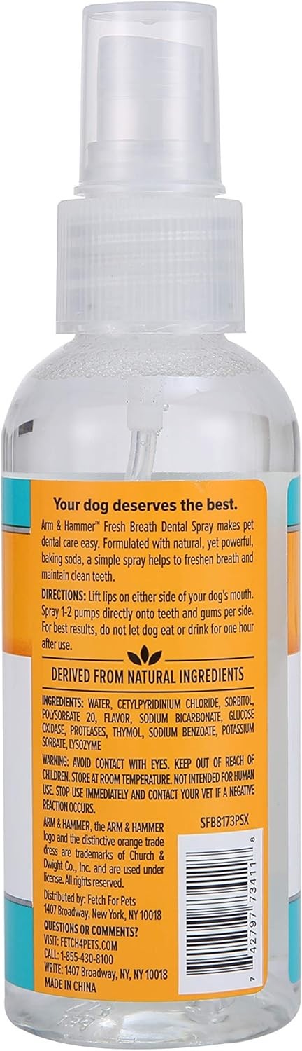 Arm&Hammer Fresh Breath Köpek Ağız Spreyi 118 ml  