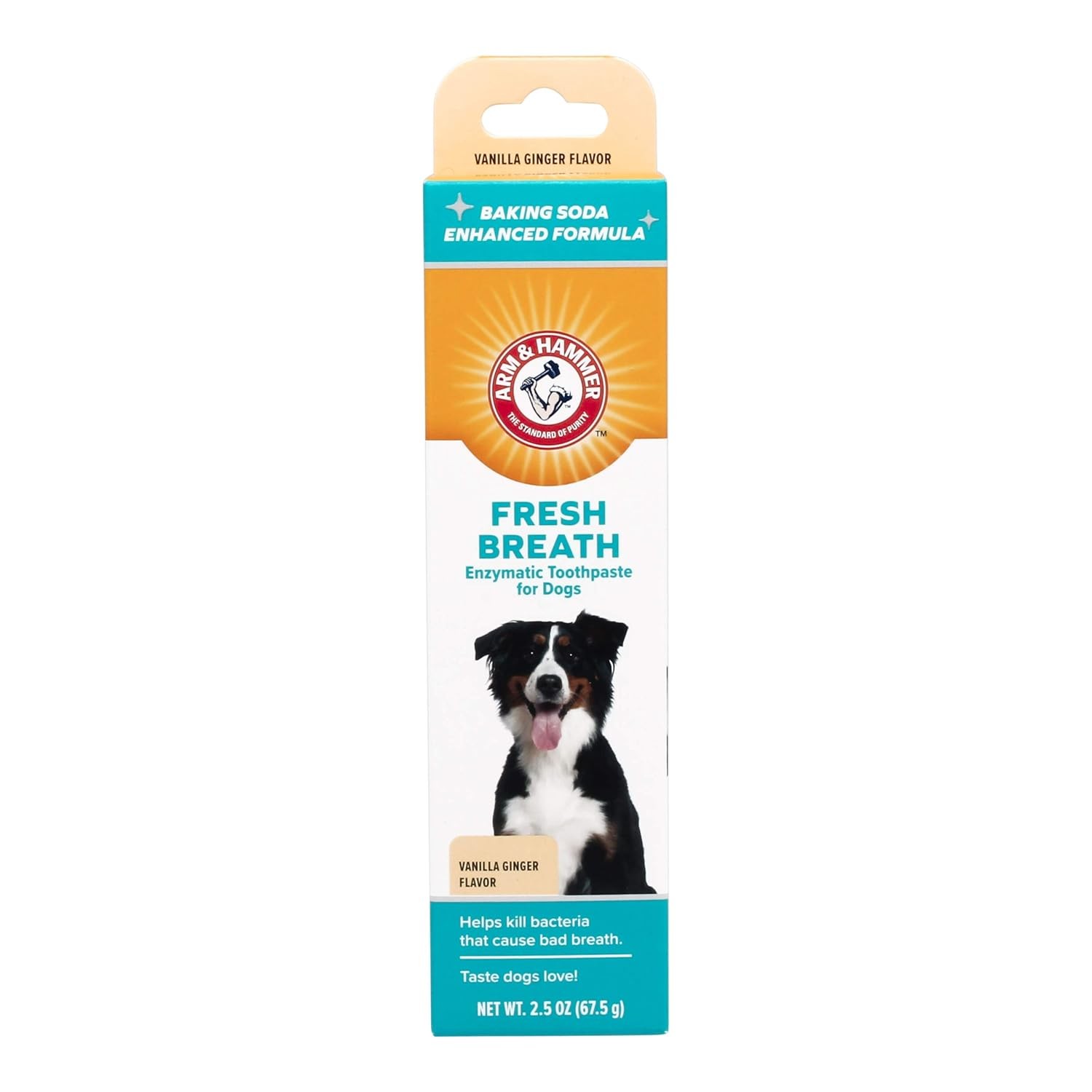 Arm&Hammer Fresh Breath Enzymatic Köpek Diş Macunu Vanilla Ginger   67.5 gr