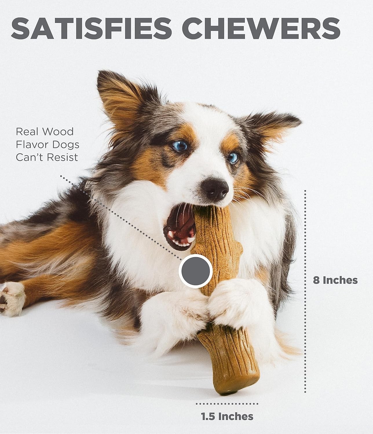 Petstages Durable Sticks Ağaç Dalı Şeklinde Oyun Kemiği Small 