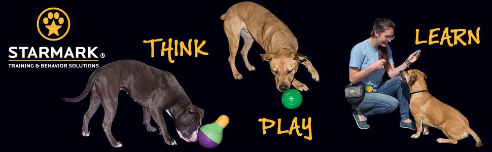 Starmark Swing & Fling Durafoam Fetch Ball Köpek Oyuncağı Medium