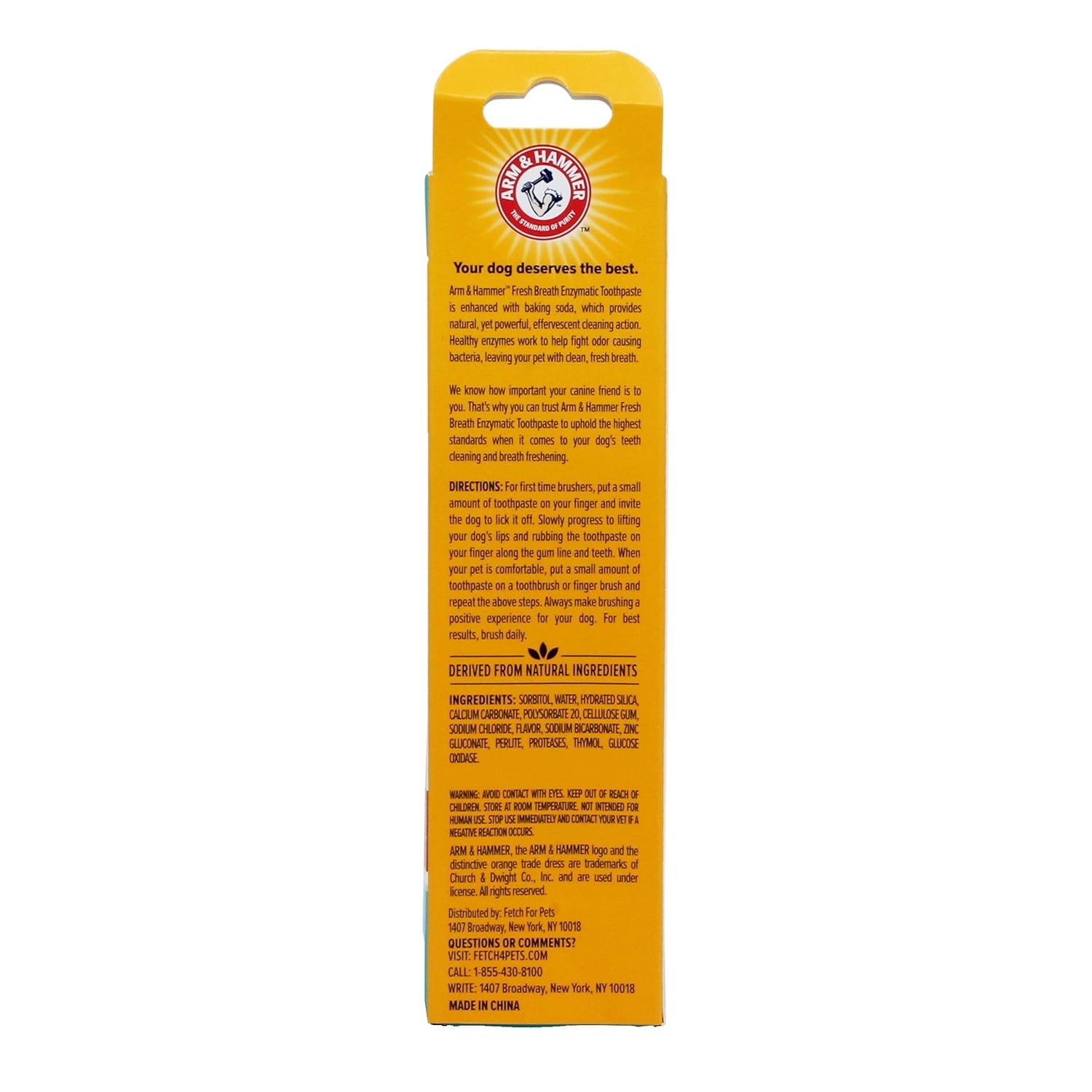 Arm&Hammer Tartar Control Enzymatic Köpek Diş Macunu Chicken   67.5 gr 