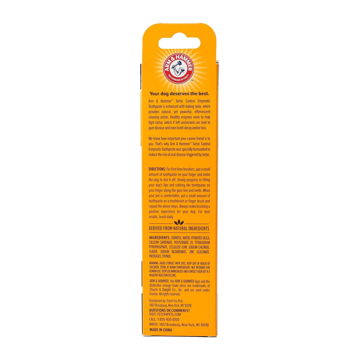 Arm&Hammer Tartar Control Enzymatic Köpek Diş Macunu Beef Flavor  67.5 gr