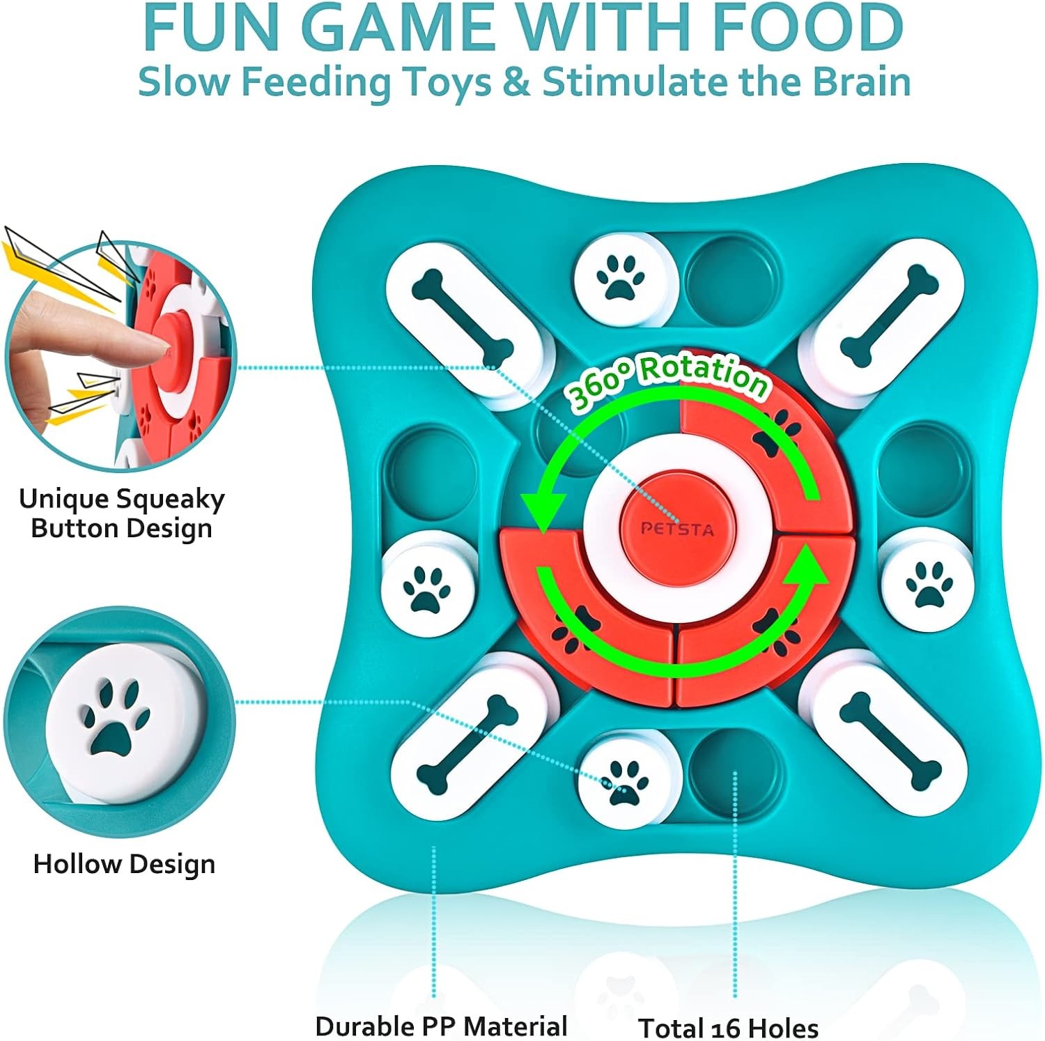 Foxmm Köpek Zeka Oyuncağı Puzzle Large