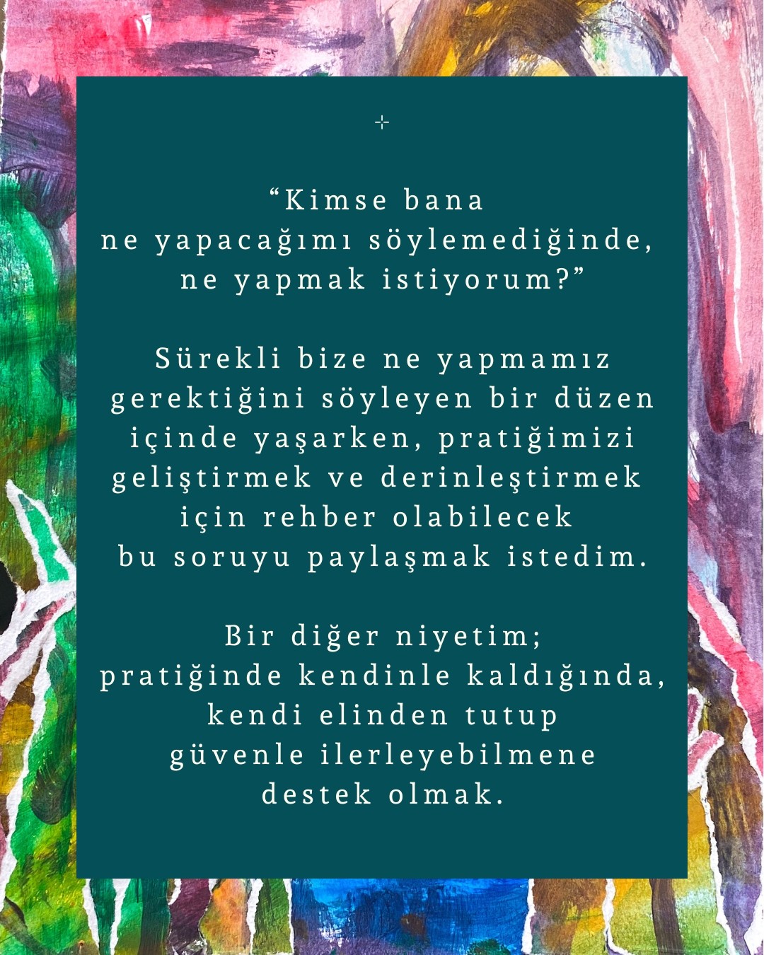 TEMMUZ ⊹ ONLINE Sezgisel Resim Pratiği