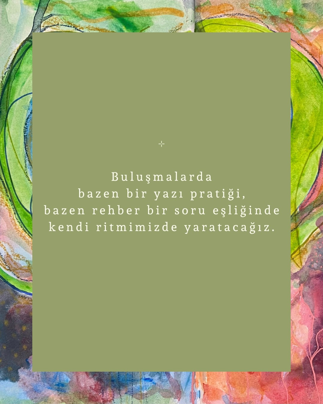 AĞUSTOS ⊹ ONLINE Sezgisel Resim Pratiği