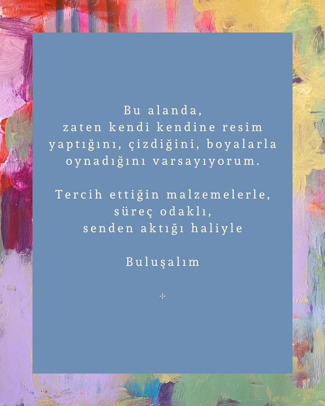 MAYIS ⊹ ONLINE Sezgisel Resim Pratiği