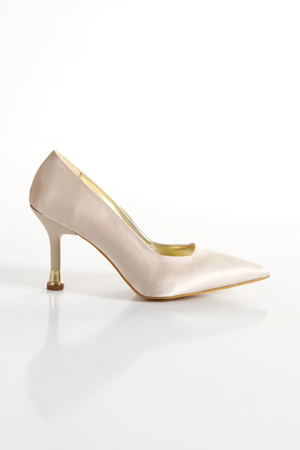 Suena Bej İnce Topuklu Stiletto