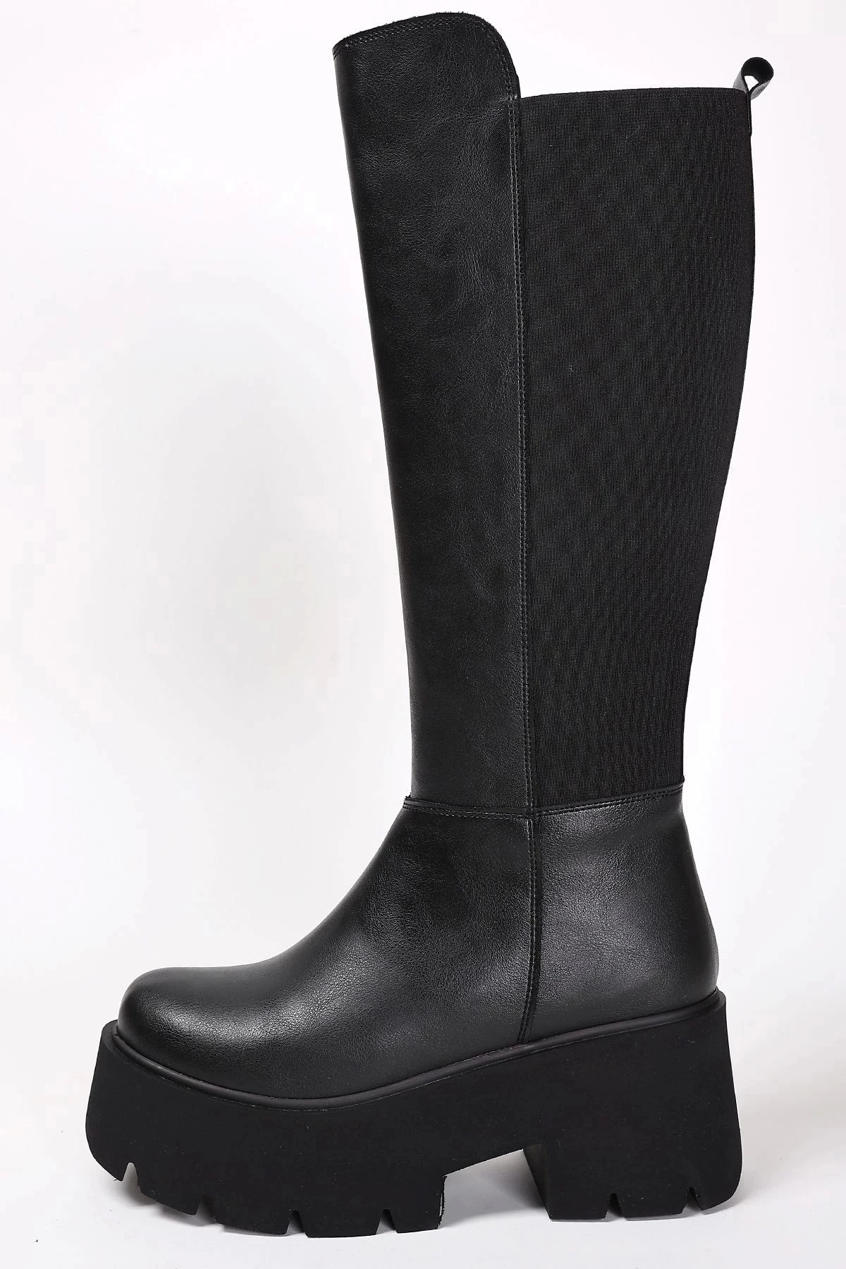 Starless Kadın Arkası Lastikli Çizme A003-K603