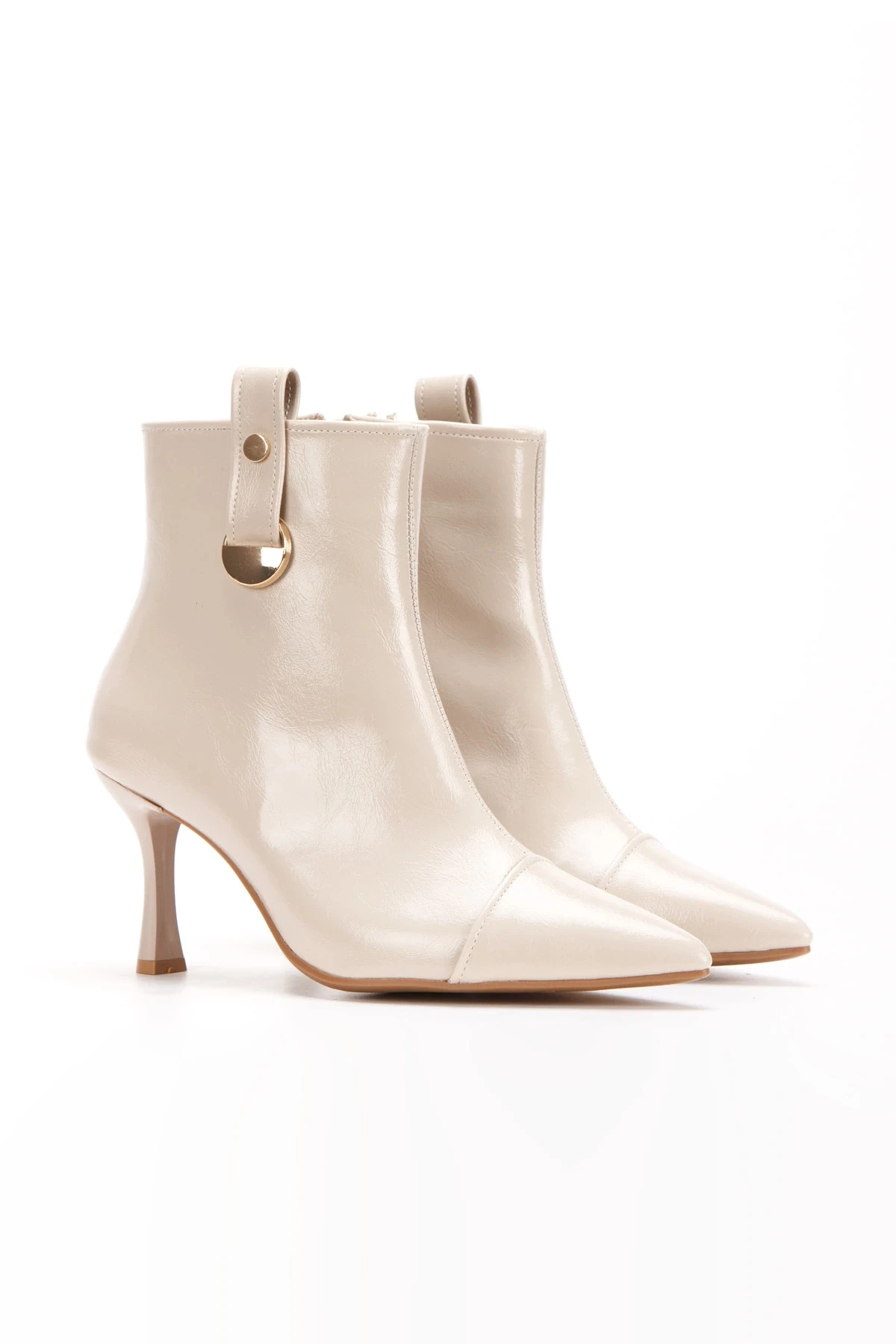 Thora Bej Rugan Topuklu Bot