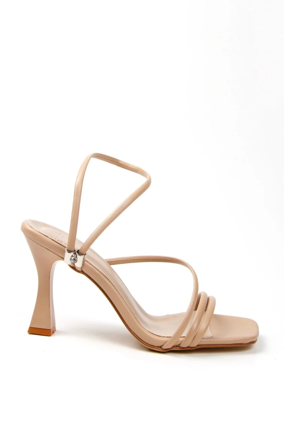 Vina Bej İnce Topuklu Sandalet - nude