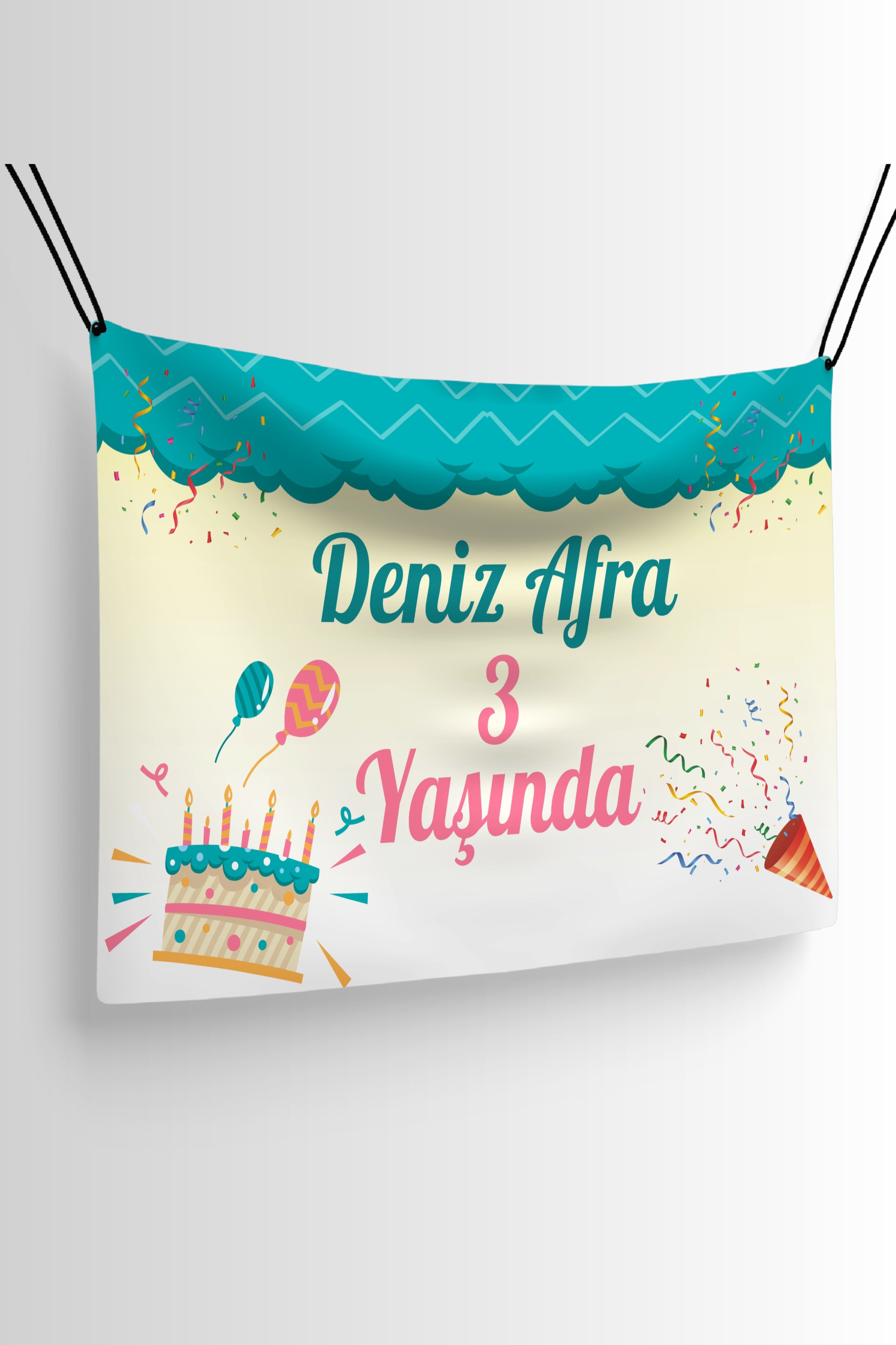 Kişiye Özel Doğum Günü Pankartı ve Brandası - Afiş13