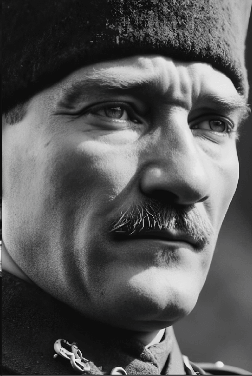 Atatürk Portresi - Yüksek Kalite Dijital Baskı - ATATÜRK4