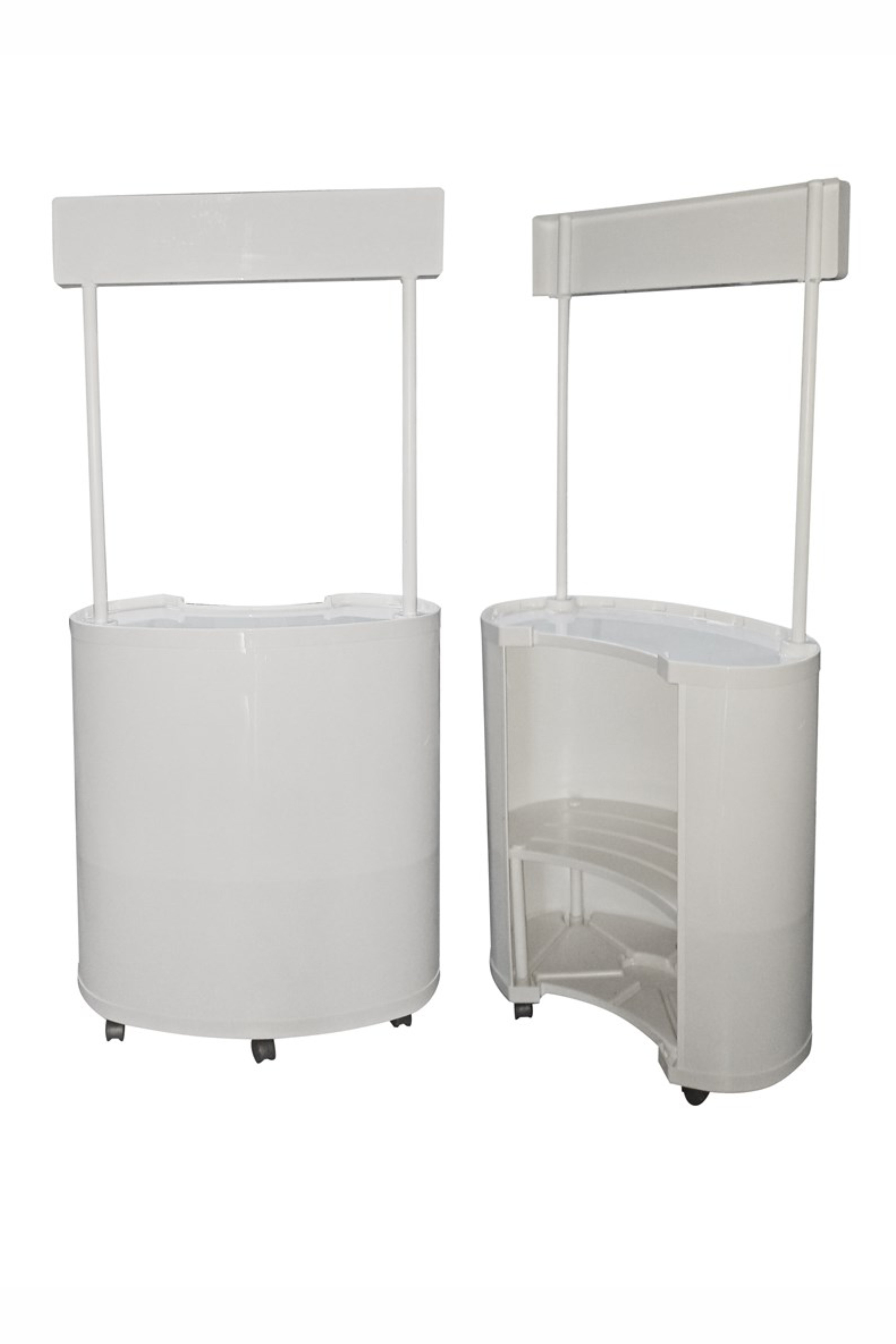 Oval Stand İçin Folyo Baskı - Marka ve Kişiye Özel 