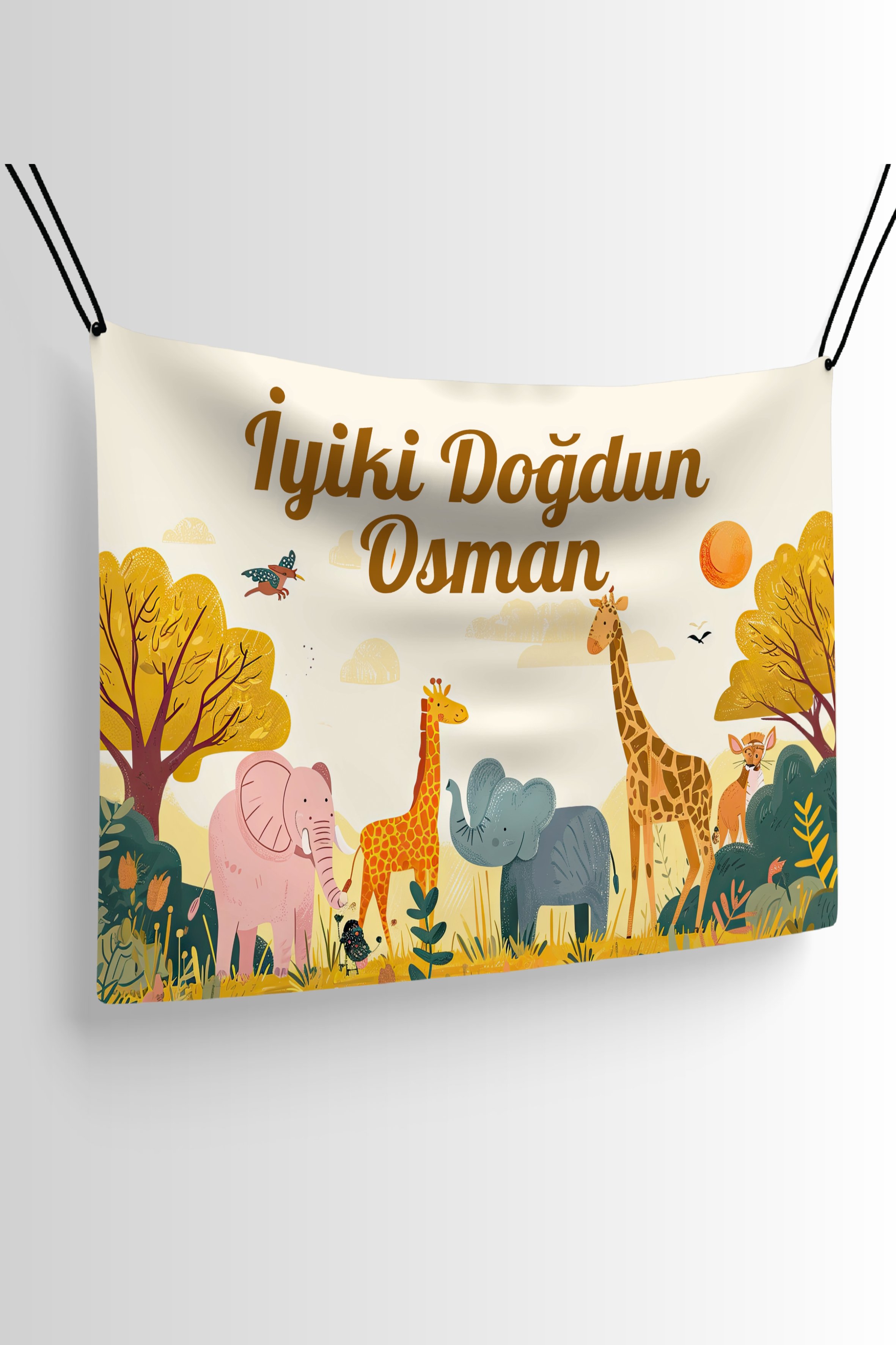 Kişiye Özel Doğum Günü Pankartı ve Brandası - Afiş7