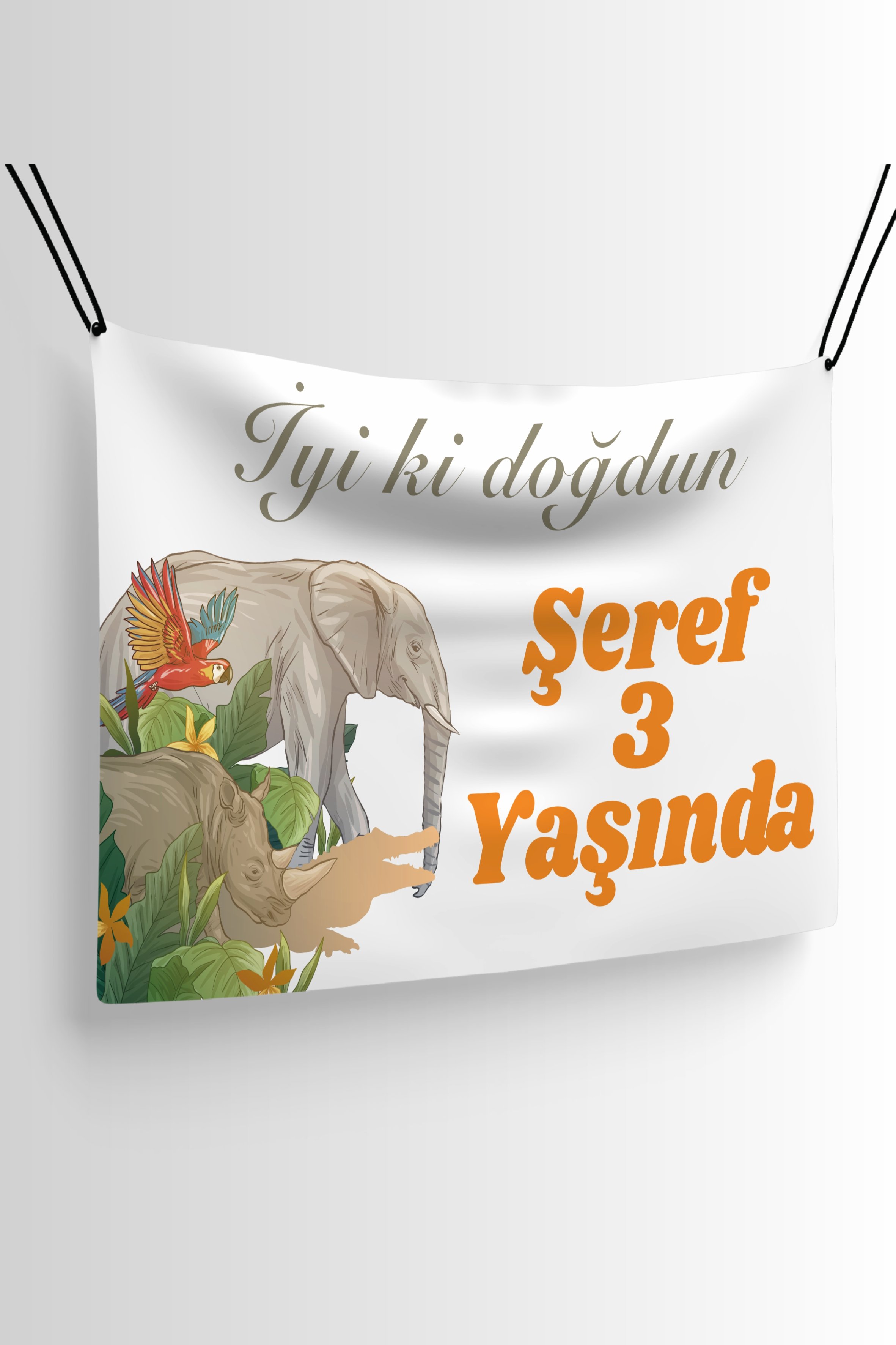 Kişiye Özel Doğum Günü Pankartı ve Brandası - Afiş6