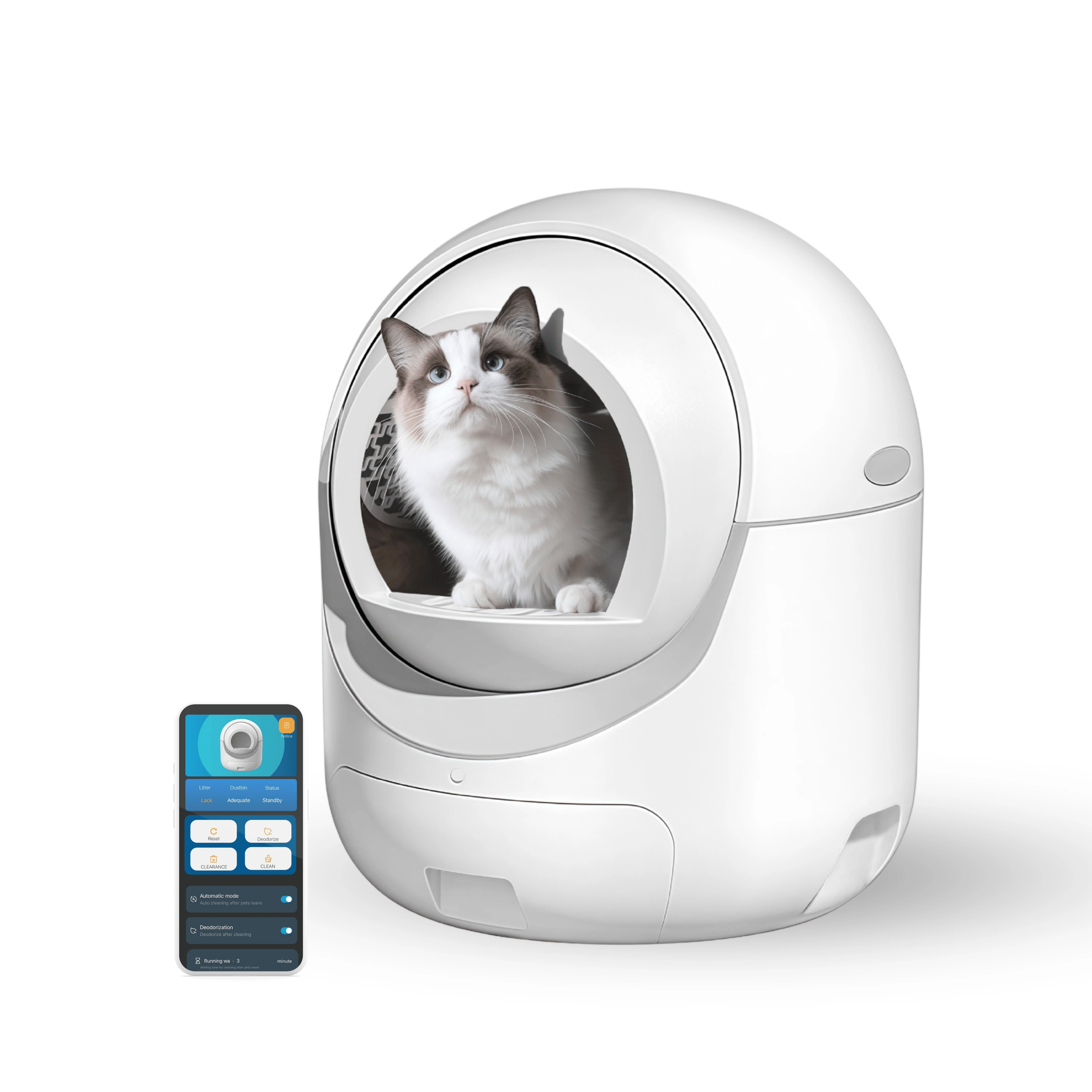 EVA SMART EVA S2 Pro Akıllı Kedi Tuvaleti