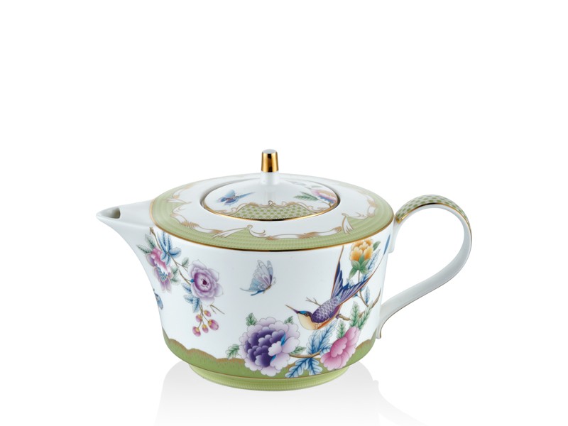 1 LİTRE TEAPOT GREEN- PAPİLLONS