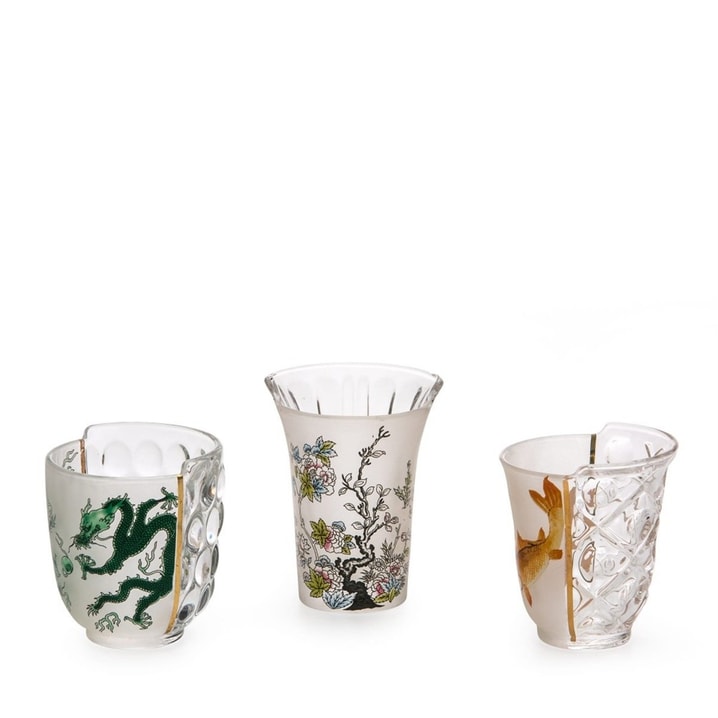 SELETTİ - HYBRİD AGLAURA 3LU BARDAK SET