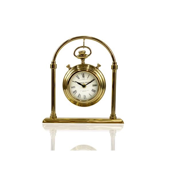 SWING ANTIK GOLD KUCUKMASA SAATI 28 X 7 X 26 CM