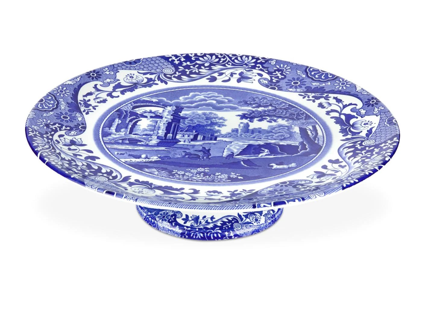 BLUE ITALIAN AYAKLI KEK SERVİS 27 CM