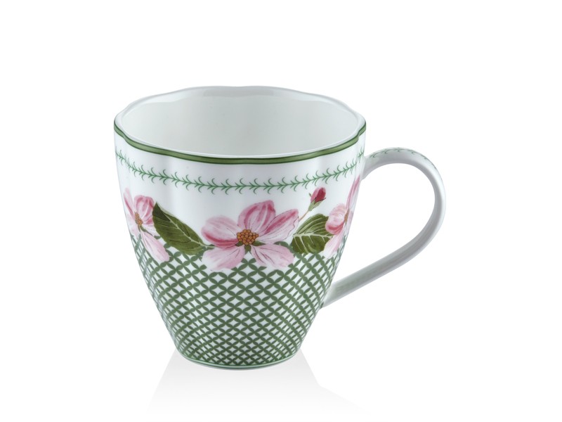 MUG 300ML GEOMETRİC BLOSSOM -HORTİCOOL