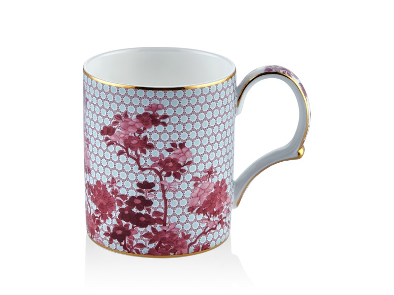 MUG PİNK-REGENCY DAMASK