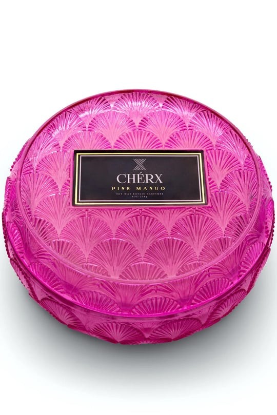 CHERX PINK MANGO - SOY WAX BOUGIE PARFUMEE 8 oz/236 g