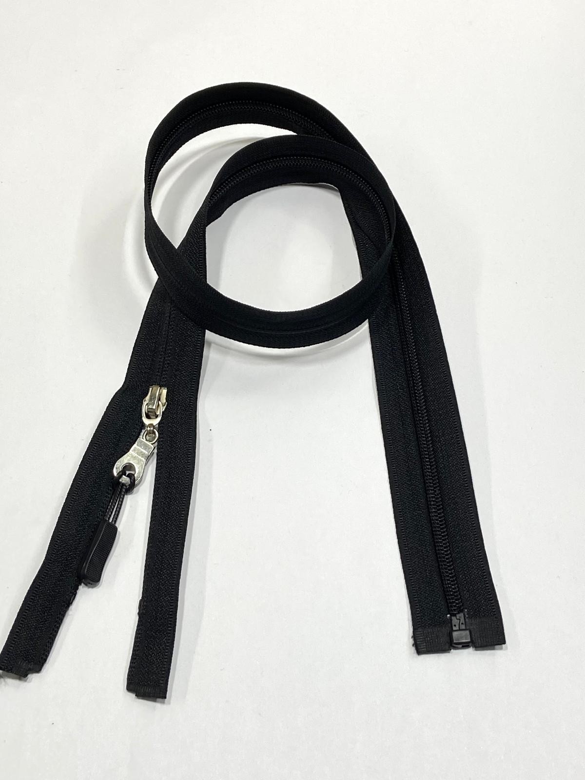 Eşofman Mont Fermuarı / Ters Diş / 80 cm / siyah