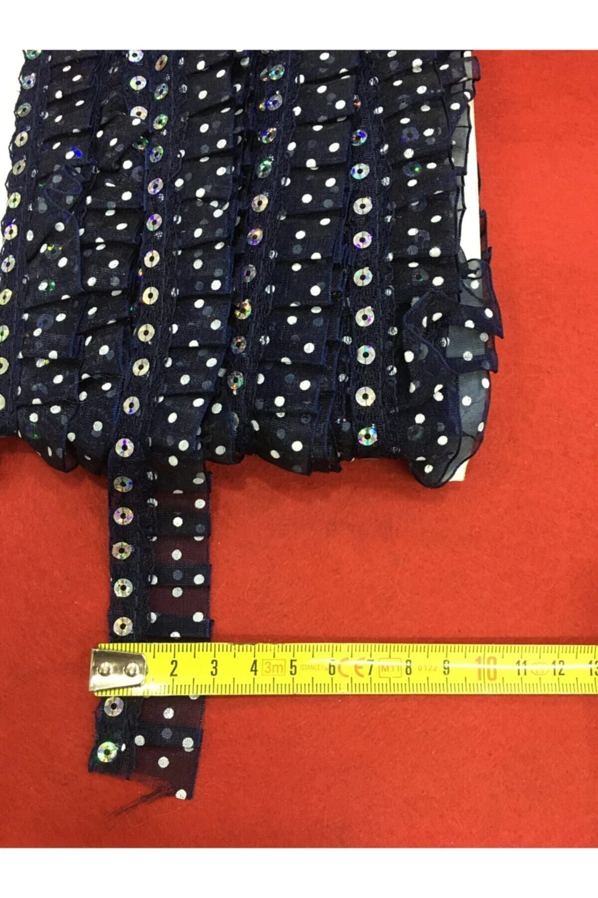 Puantiyeli Pileli Şerit