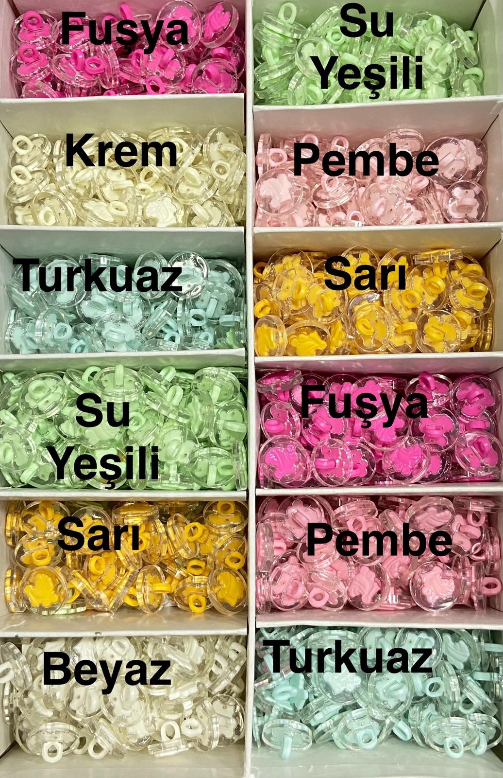 Bebek Düğmesi / Bebek Arabası Model / 10 adet