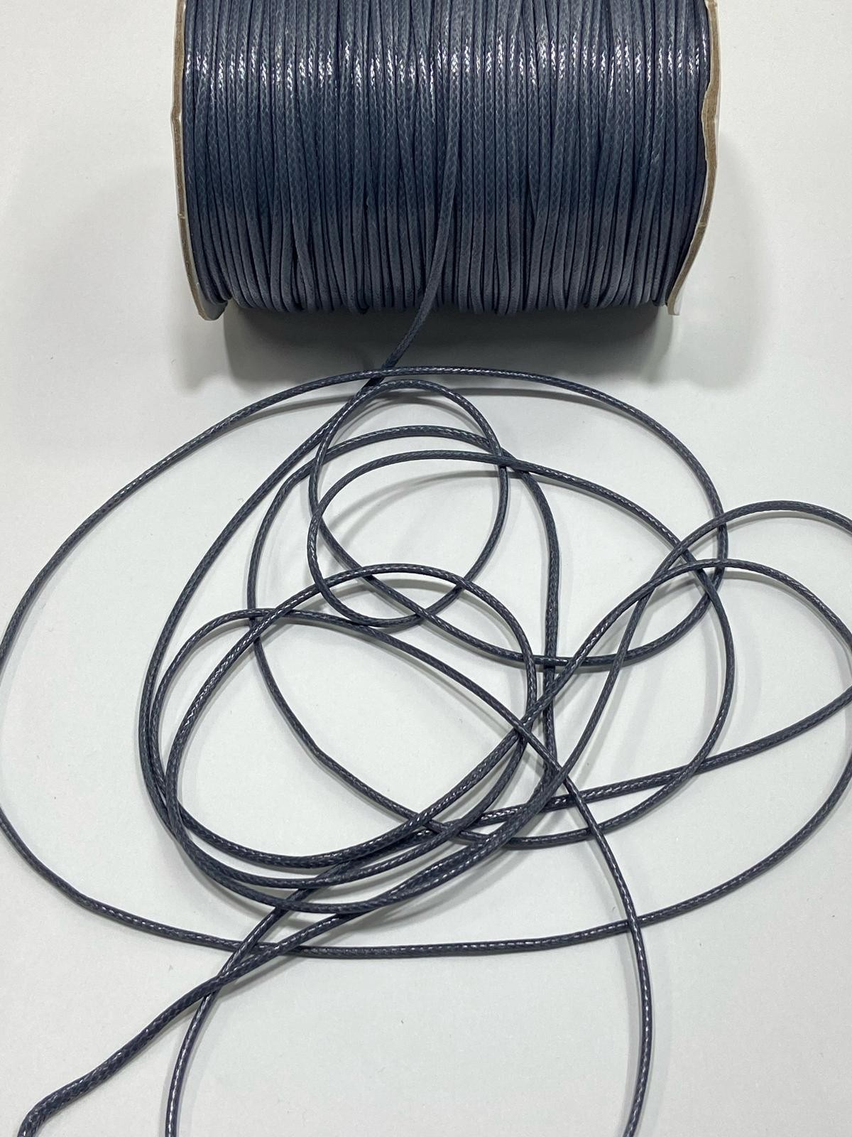 Deri İp / Bileklik İpi / Takı Tasarım İpi / 5 Metre / 1,5 mm /