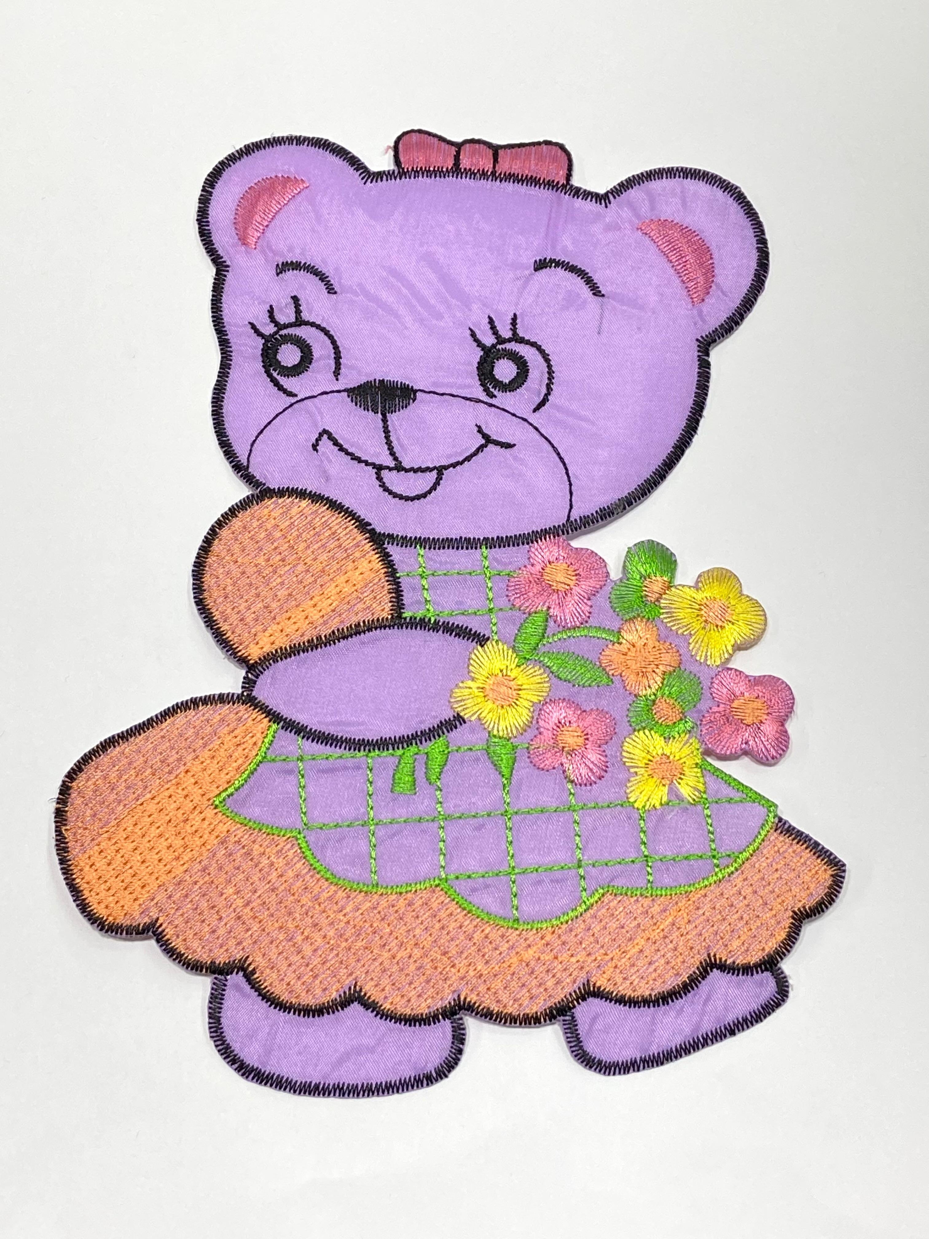 Bebek Battaniye Aplikesi / Bebek ve Çocuk Aplikesi / Büyük Boy Çiçekli